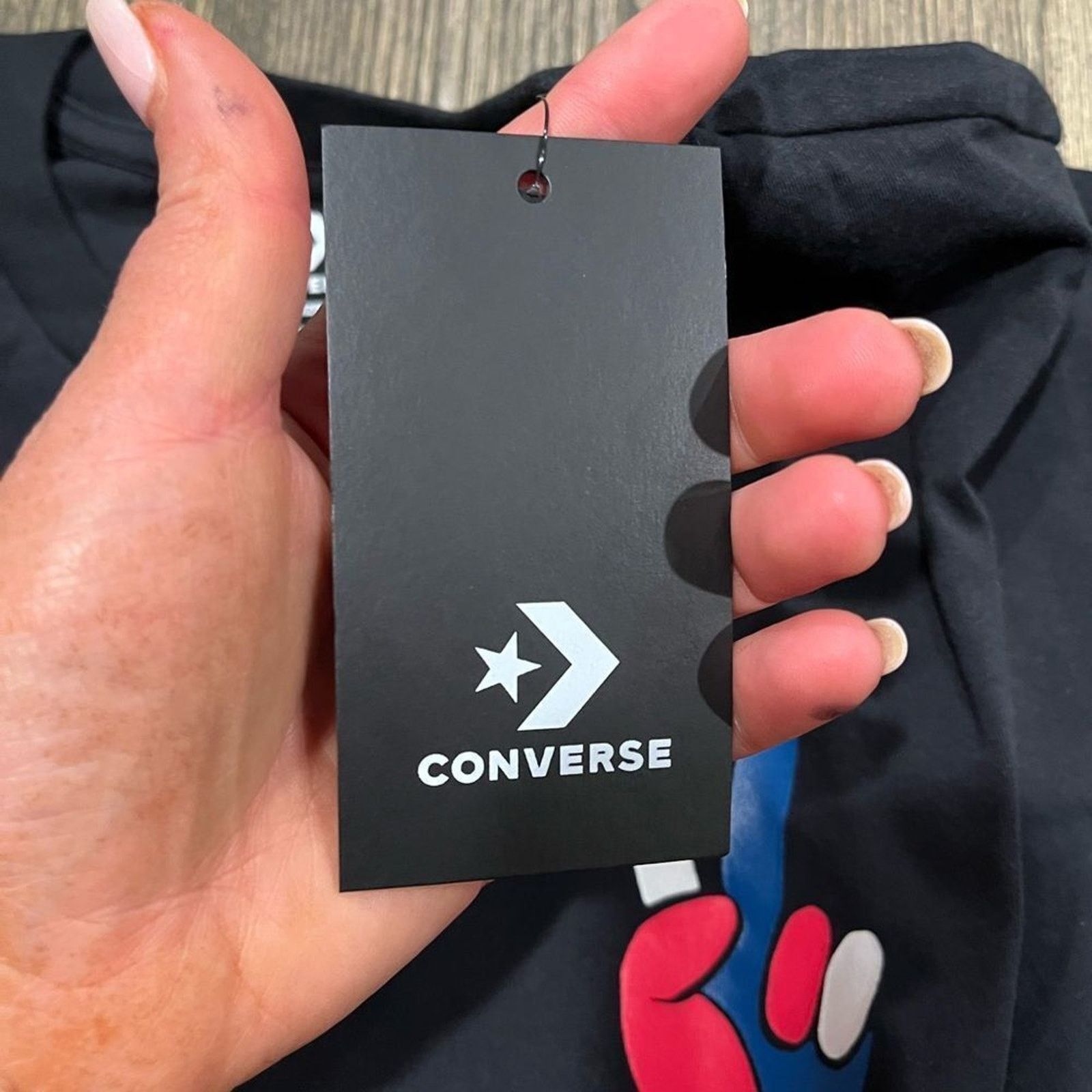 Converse NWT Converse Peace Front and Back Tee Short Sleeve Size S Size S / US 4 / IT 40 - 4 Thumbnail