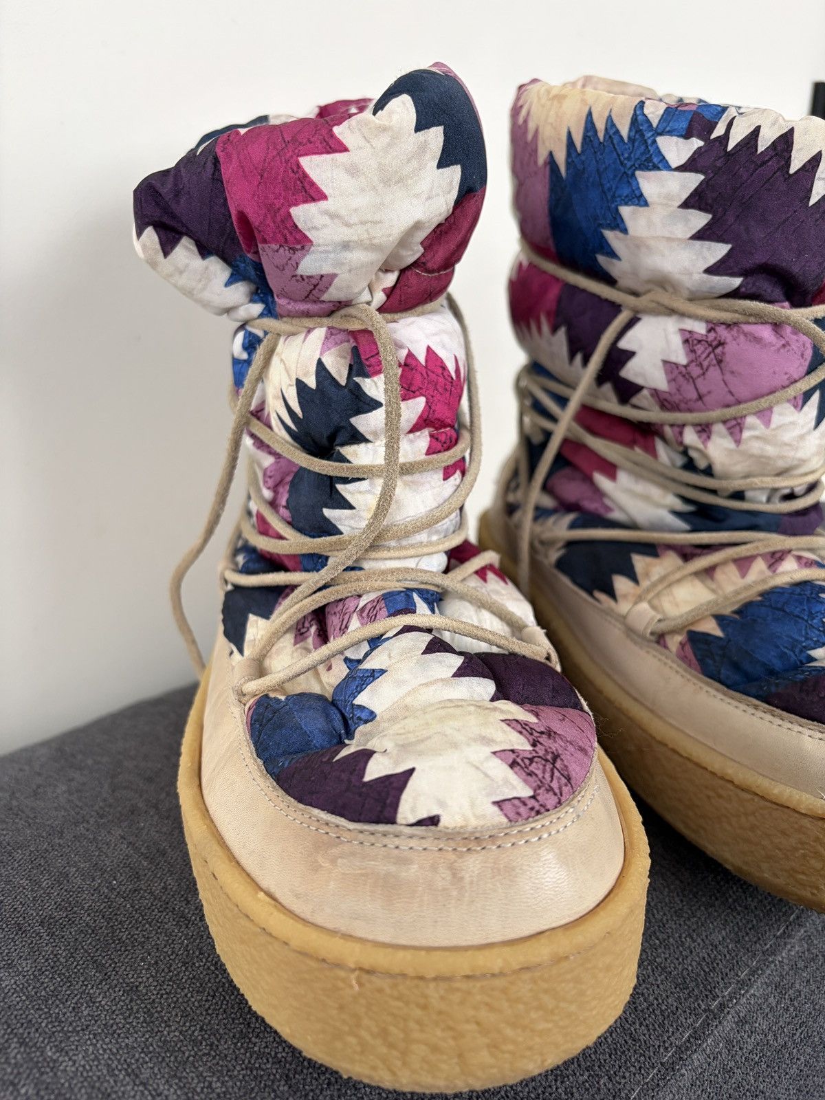 Isabel Marant Isabel Marant Snow Moon Boot Multicolor Winter Boot Size US 9 / IT 39 - 10 Thumbnail