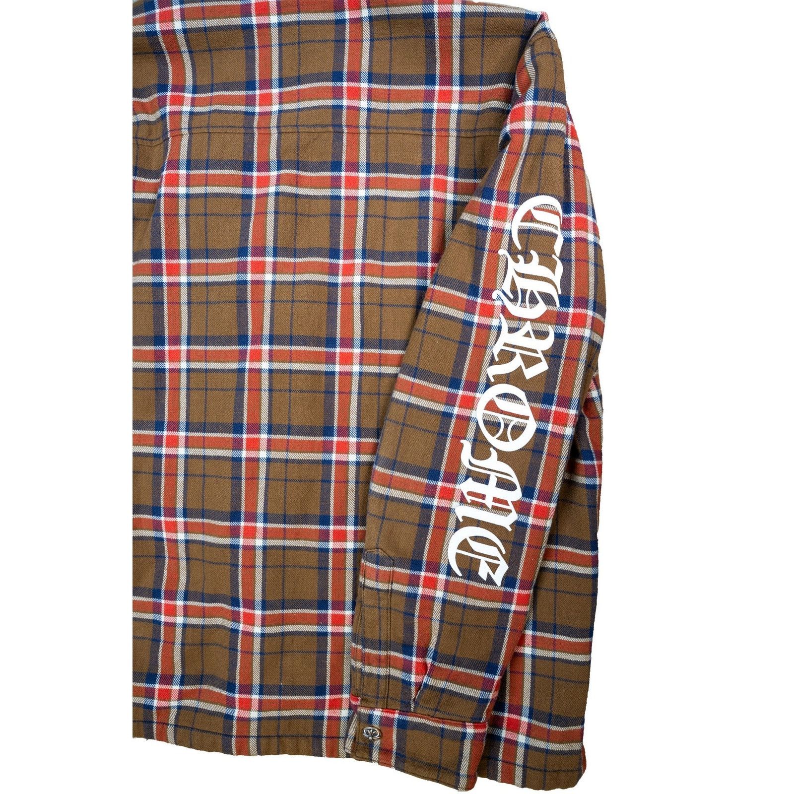 Chrome Hearts Red & White Fleur Padded Flannel Size US L / EU 52-54 / 3 - 7 Thumbnail