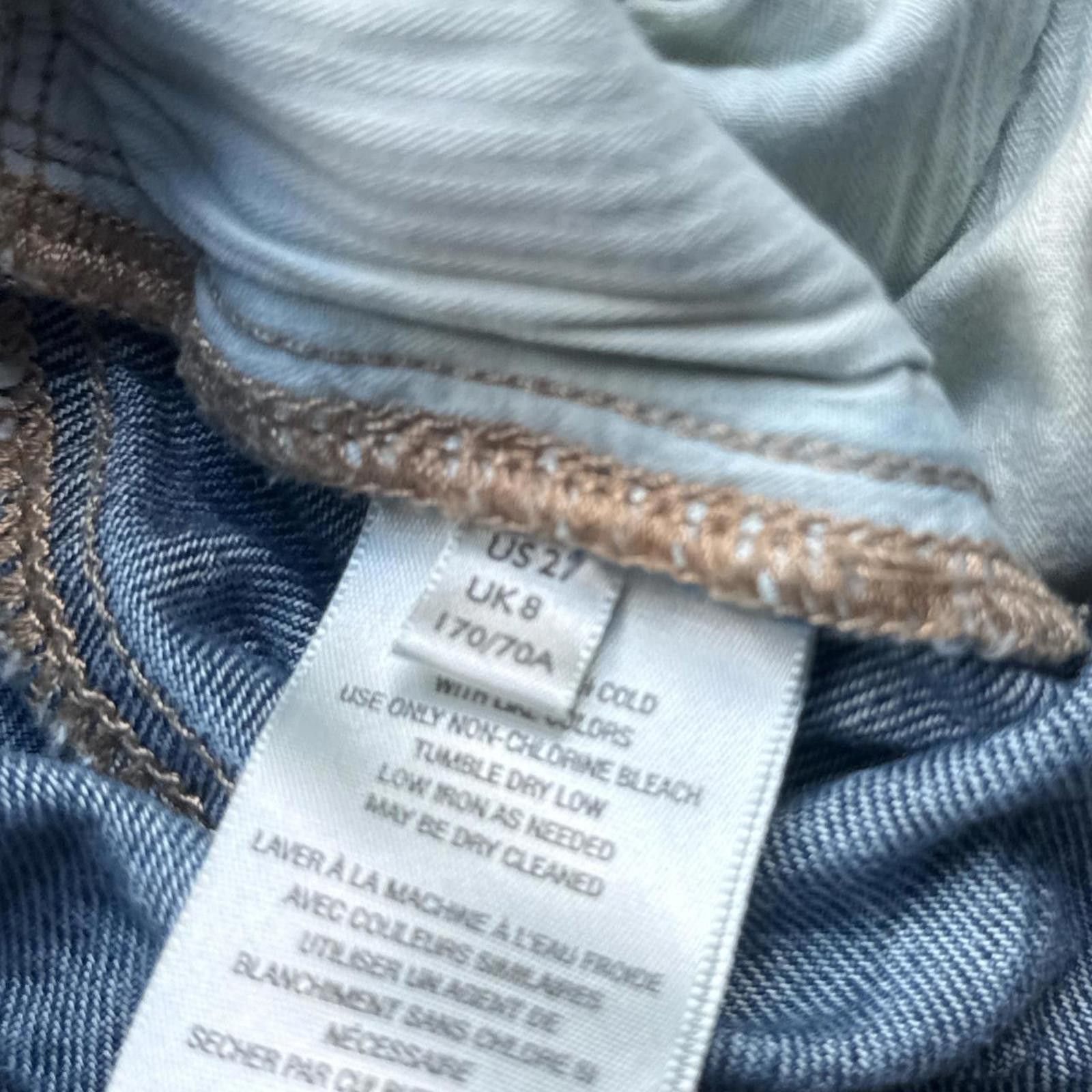 Other Light Wash Flare Relaxed Fit Denim Jeans Size 27" / US 4 / IT 40 - 6 Thumbnail