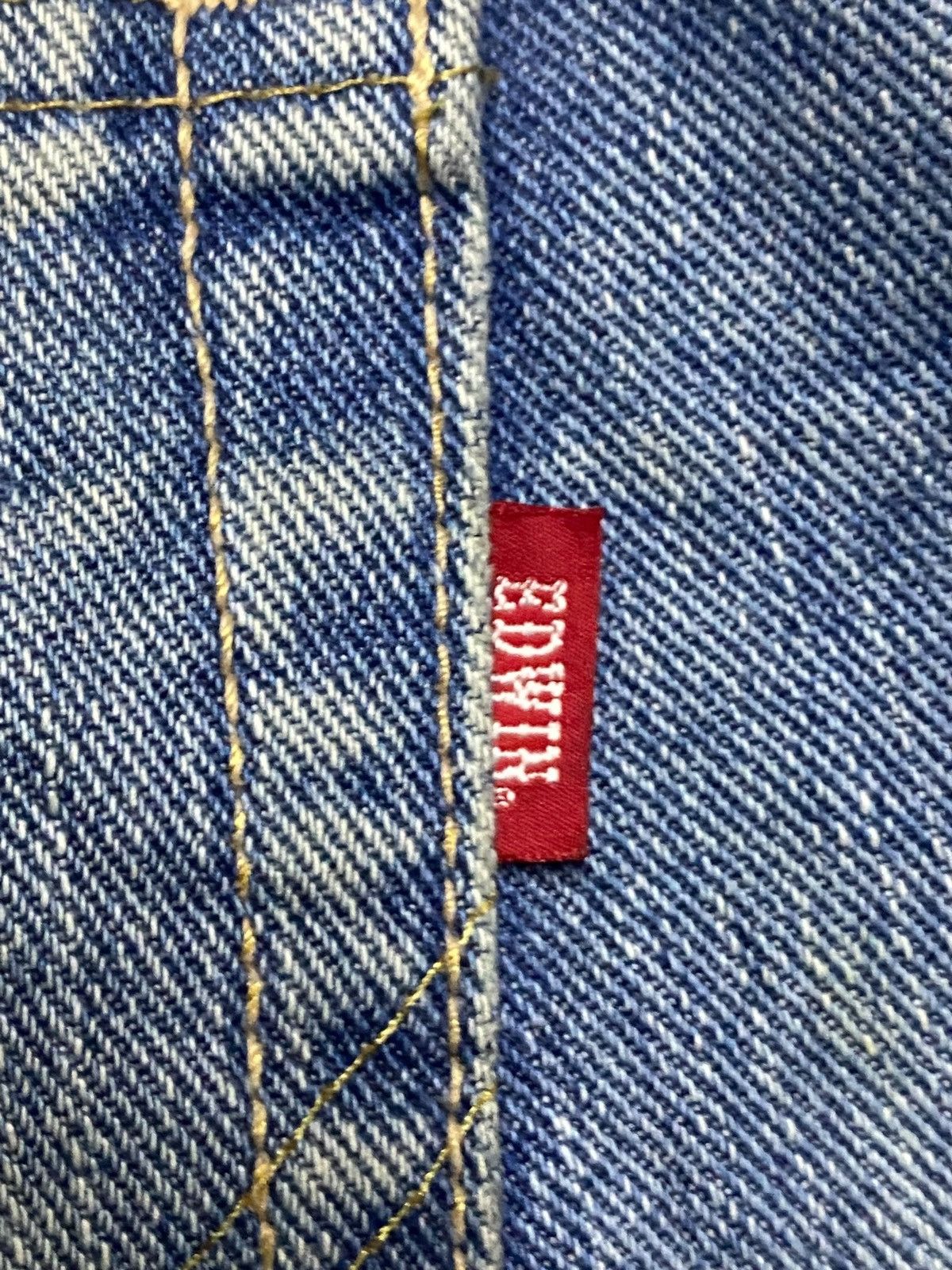 Edwin Vintage Edwin E 403 Grunge Distressed Jeans Size US 34 / EU 50 - 13 Thumbnail