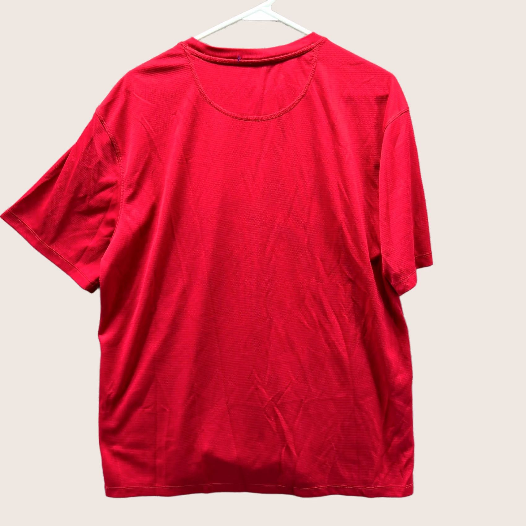 Vintage VINTAGE Reel Legends Shirt Mens Large Red Crewneck Freeline Fit Performance Polyester Shirt Size US L / EU 52-54 / 3 - 1 Thumbnail