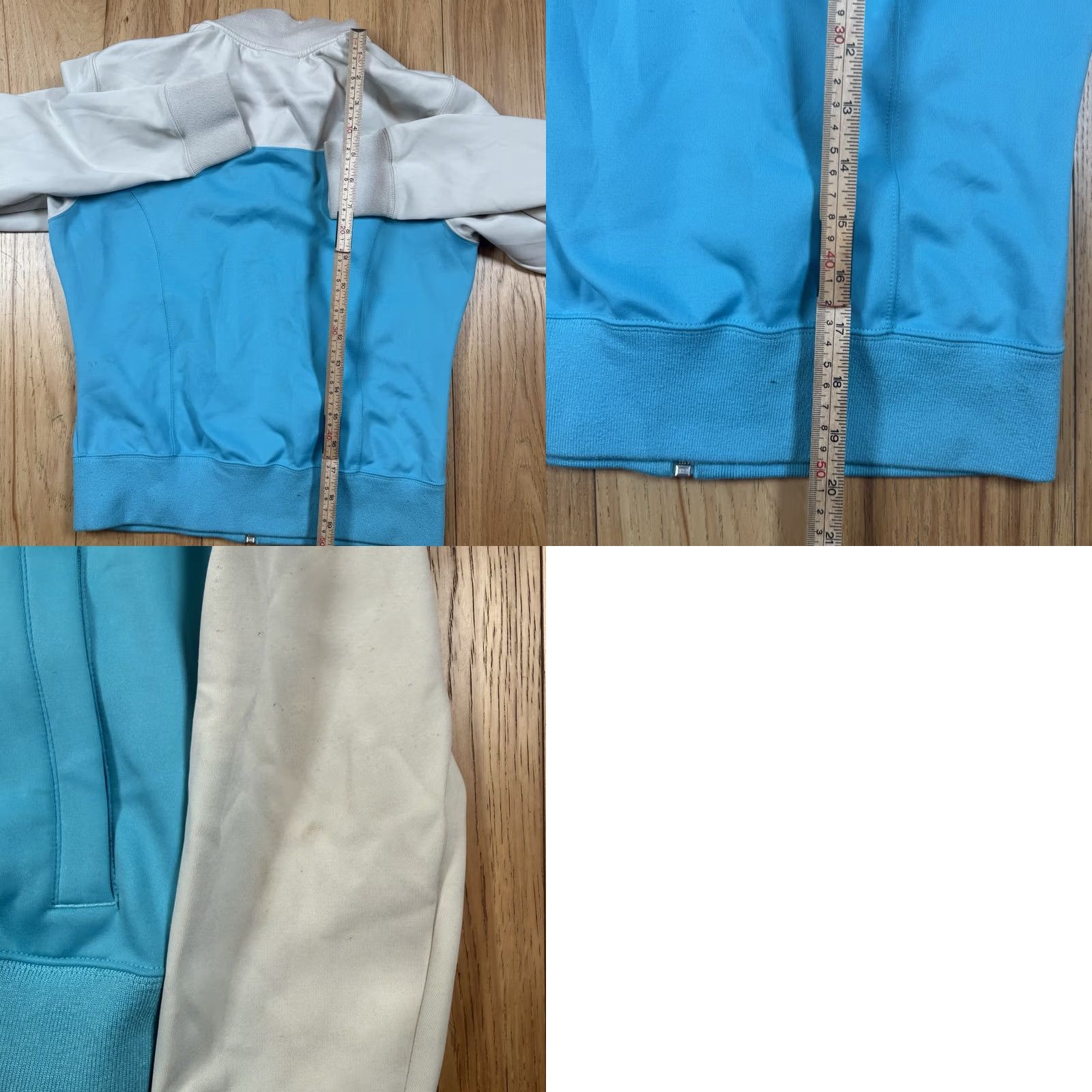 The North Face VINTAGE The North Face Track Jacket Women's Small Turquoise Full Zip Tennis Polyester Blue Size S / US 4 / IT 40 - 8 Thumbnail