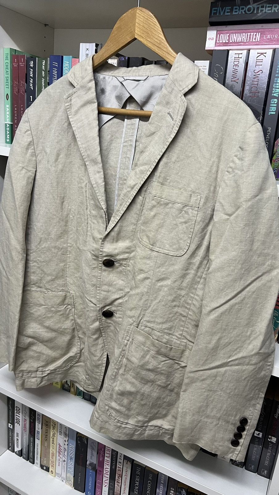 Burberry Burberry London Linen Blazer Size US L / EU 52-54 / 3 - 4 Thumbnail