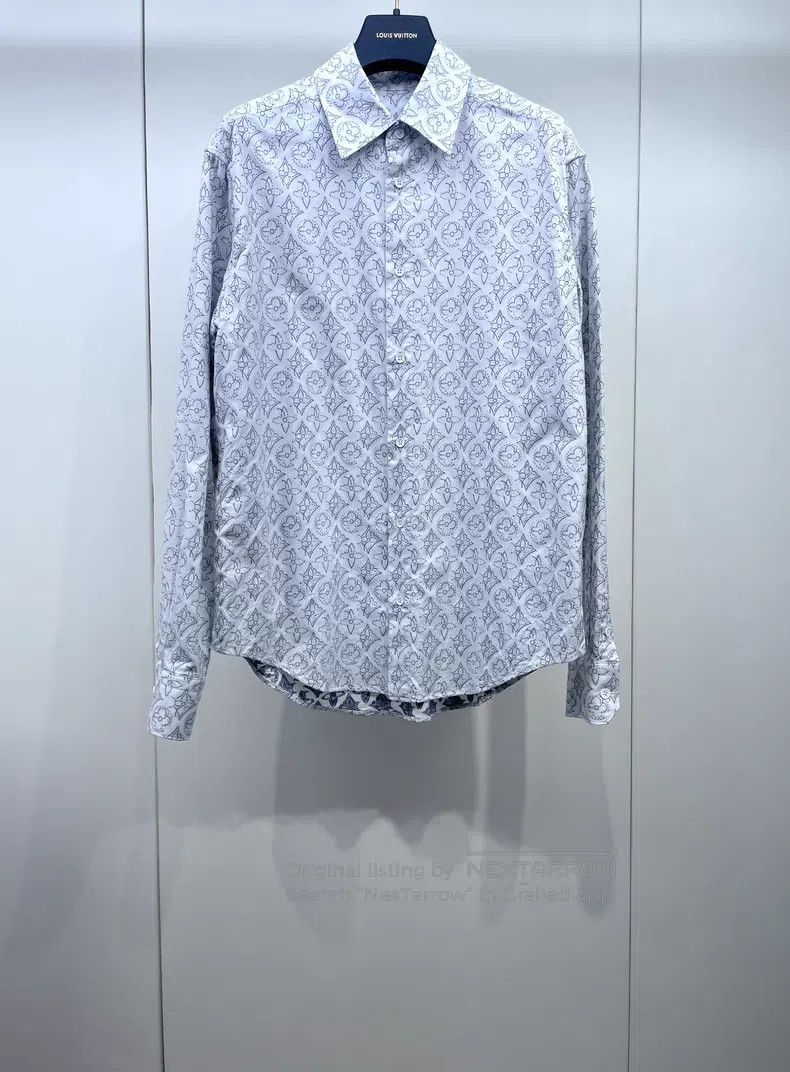 Louis Vuitton Louis Vuitton Presbyopic logo shirt Size US L / EU 52-54 / 3 - 1 Thumbnail