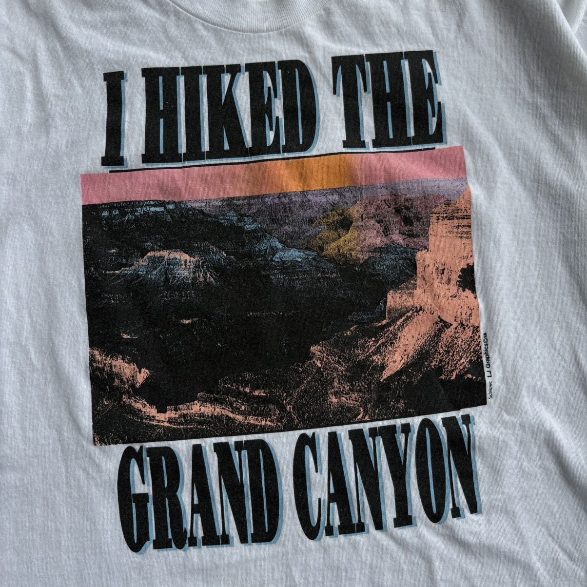 Vintage CRAZY Vintage I Hiked The Grand Canyon Joke Tee Don Rock XL Size US XL / EU 56 / 4 - 8 Thumbnail
