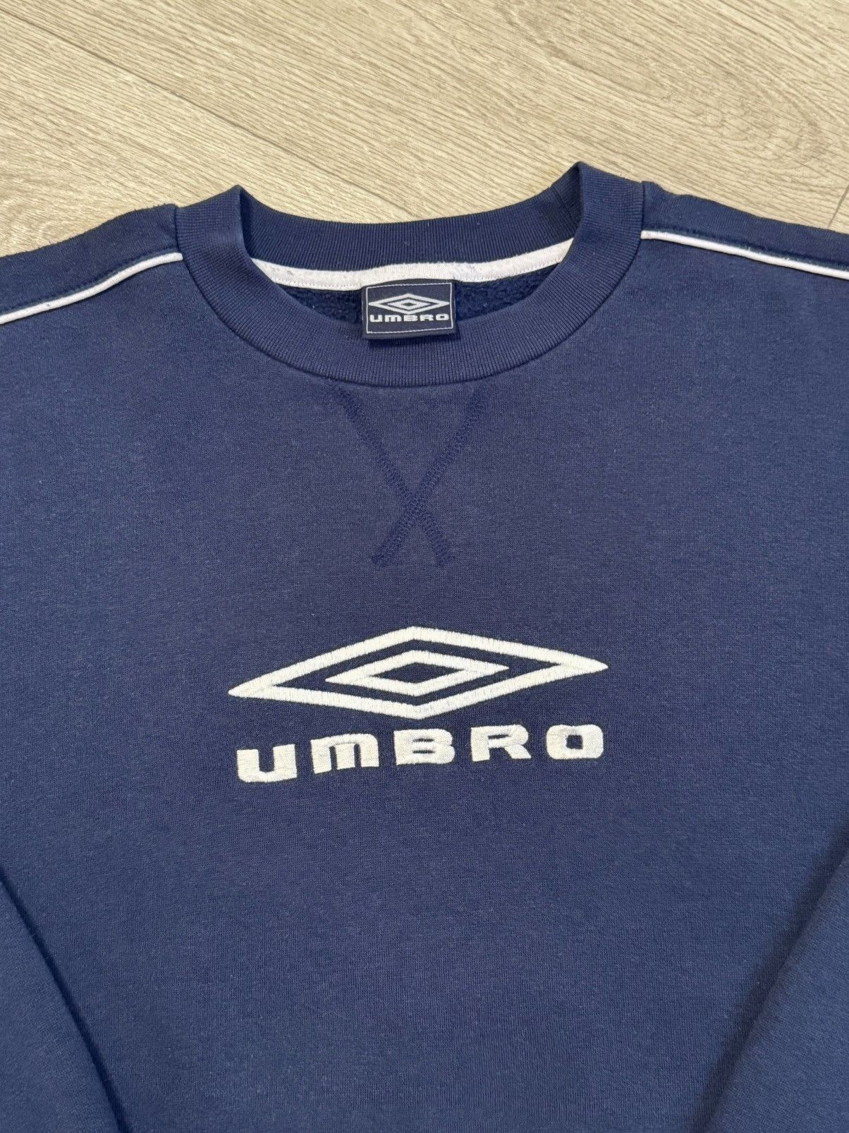 Umbro 🔷Vintage Umbro Embroidered Logo Y2K Sweatshirt 90s🔷 Size US L / EU 52-54 / 3 - 3 Thumbnail