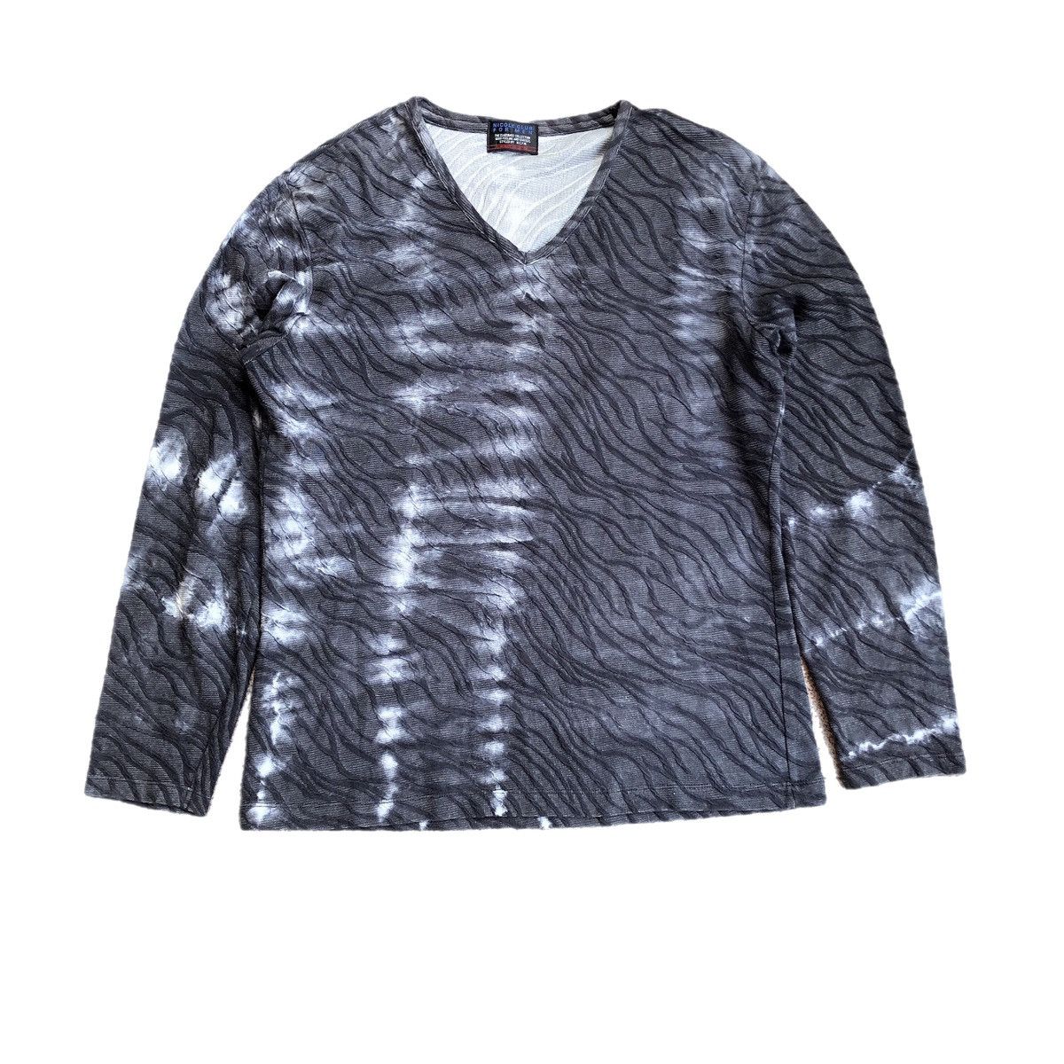 If Six Was Nine Nicole Club For Men Embossed Wavy Pattern longsleeve Size US L / EU 52-54 / 3 - 1 Thumbnail