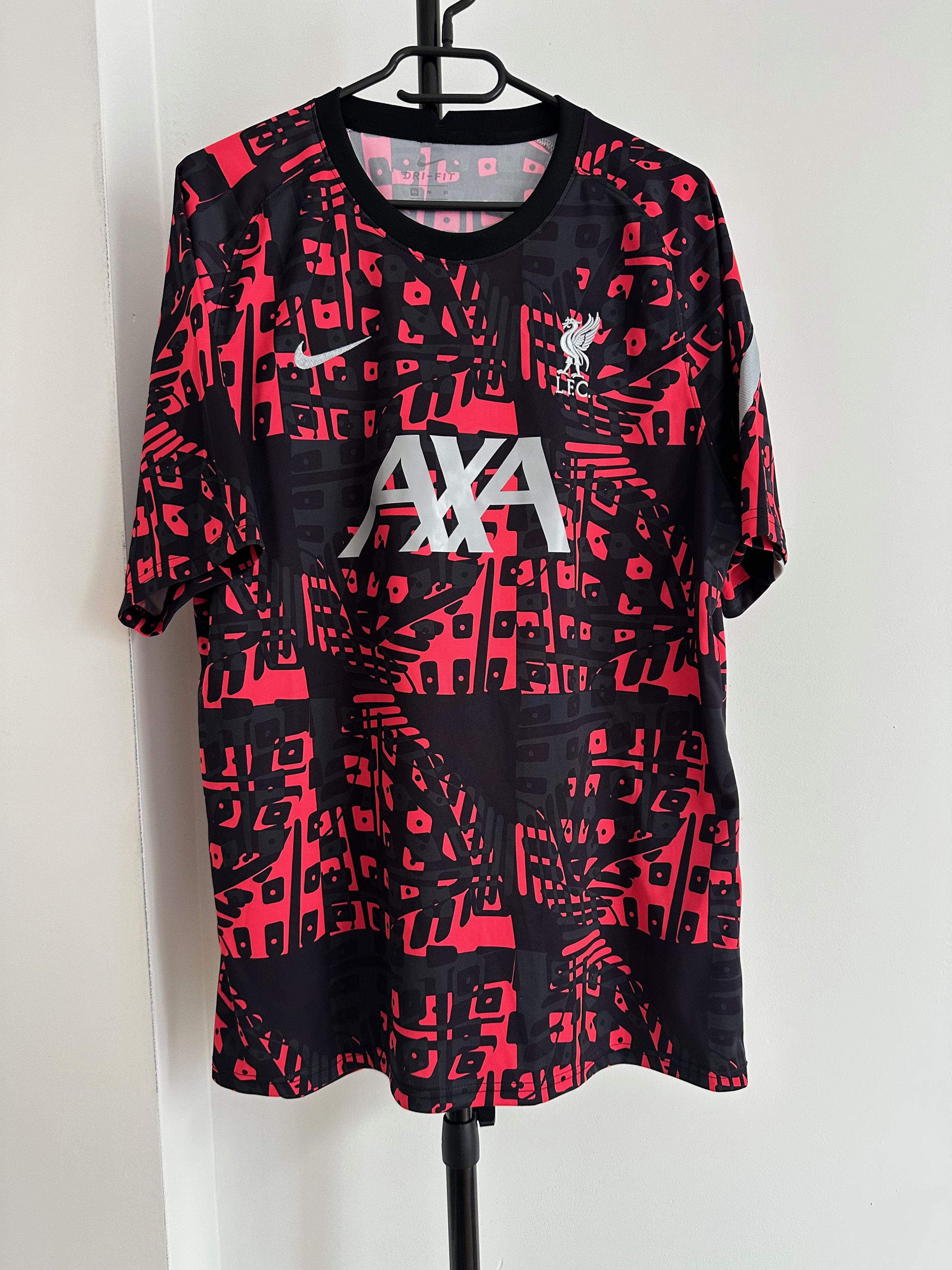 Nike Nike Liverpool F.C. Pre-Match Short Sleeve Soccer CZ3311-010 Size US XL / EU 56 / 4 - 1 Thumbnail