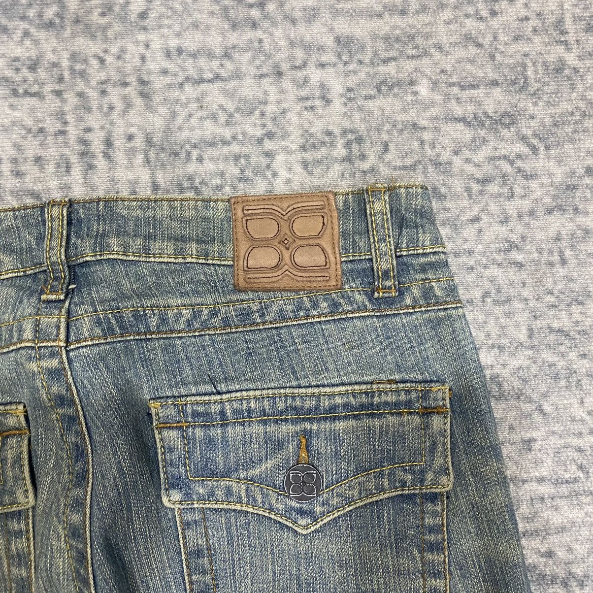 Hysteric Glamour × Japanese Brand × Le Grande Bleu (L.G.B.) Flare☠️BCBGMAXAZRIA Mud Wash Bootcut Punk Cowboy Vintage Size US 30 / EU 46 - 12 Thumbnail