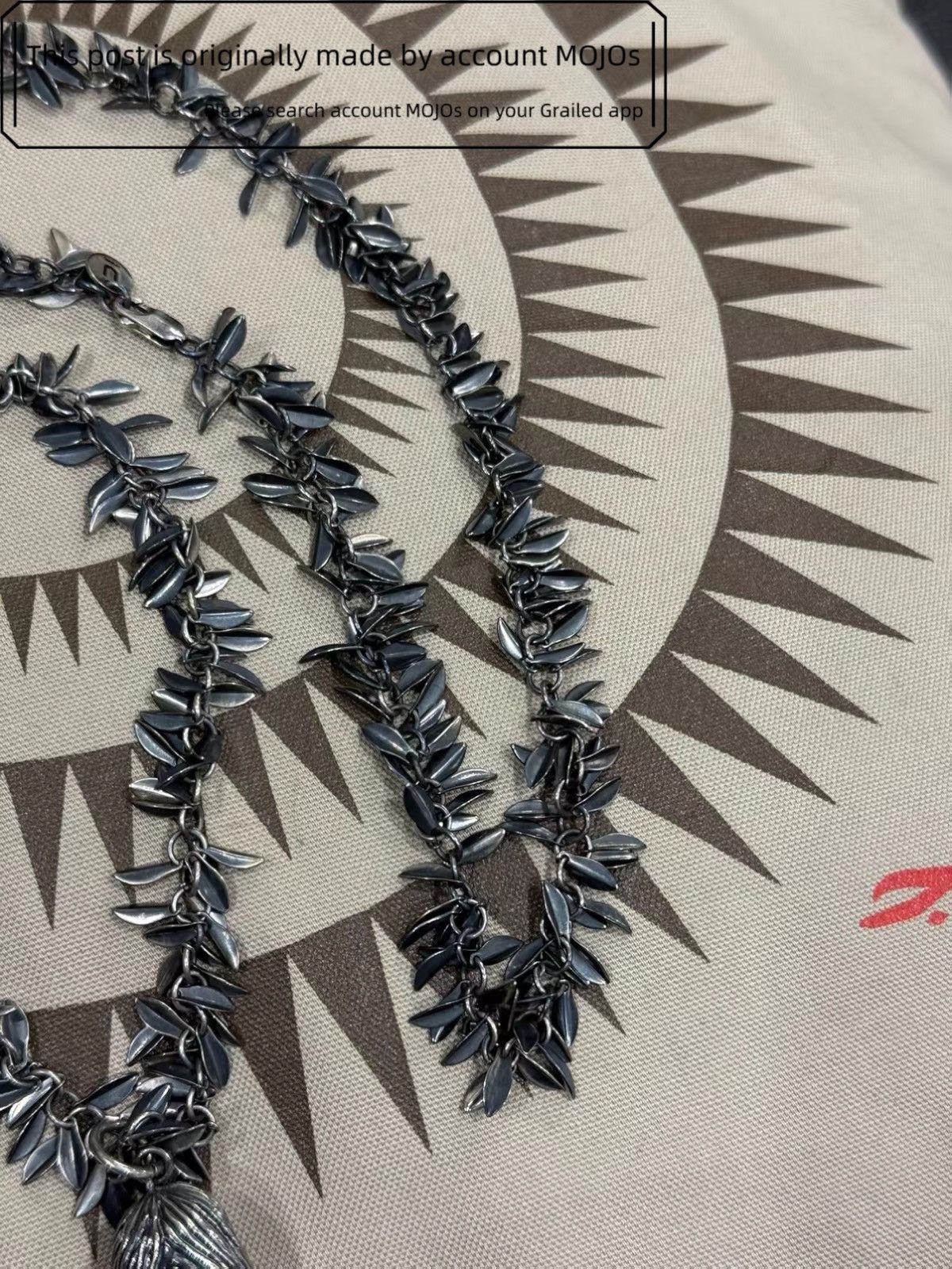 Undercover Undercover 06SS T-Period Ghost Head Silver Necklace mojos132 Size ONE SIZE - 4 Thumbnail