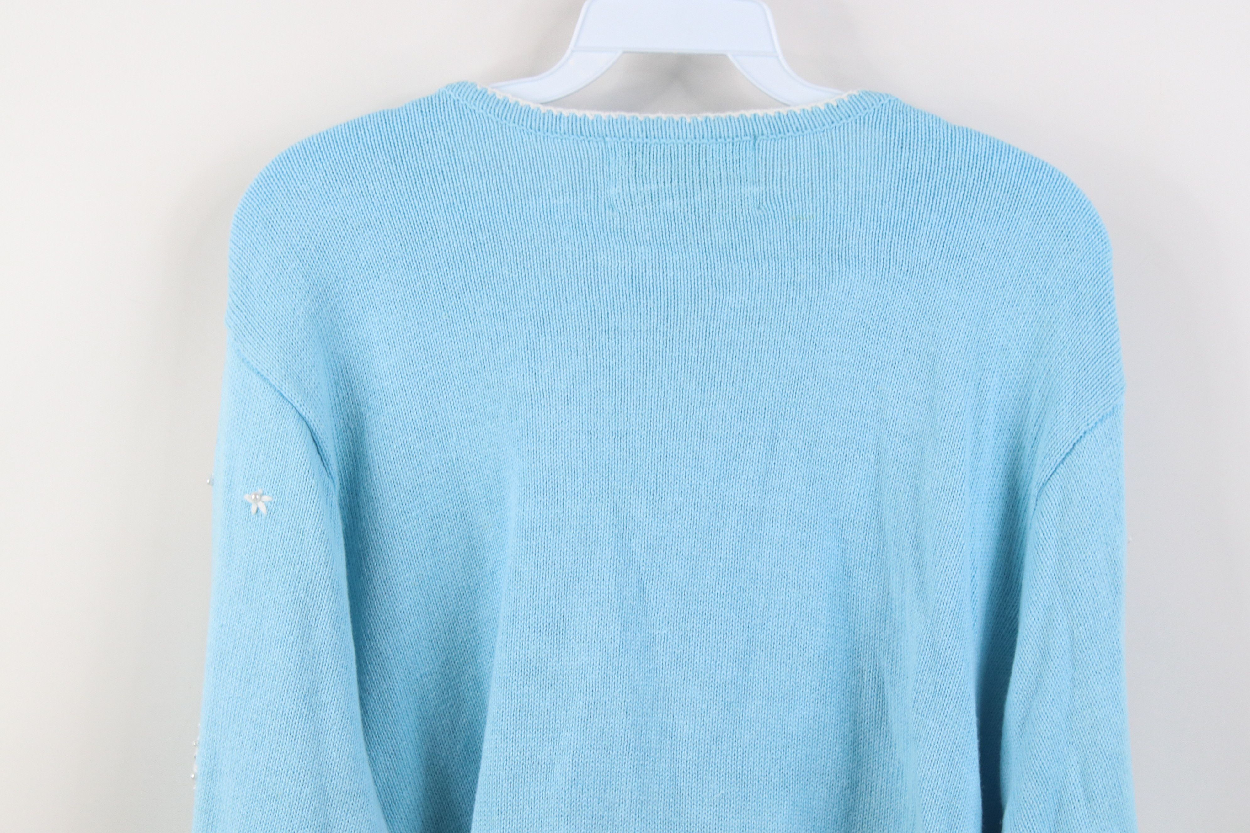 Vintage Vintage 90s Streetwear Christmas Snowman Snowflake Sweater Size XL / US 12-14 / IT 48-50 - 12 Thumbnail