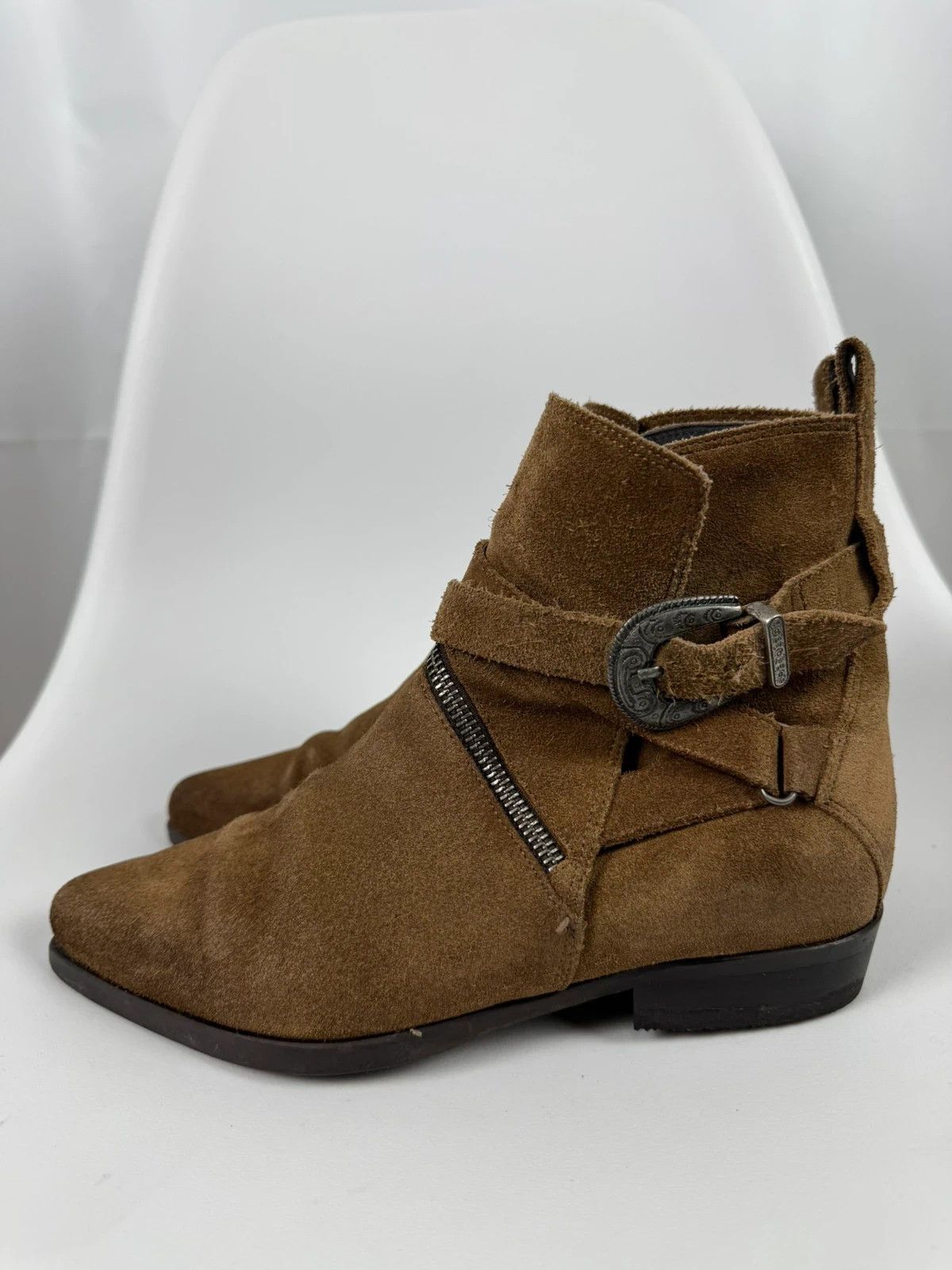 Allsaints Allsaints Suede Boots size 37 Size US 7 / IT 37 - 3 Thumbnail