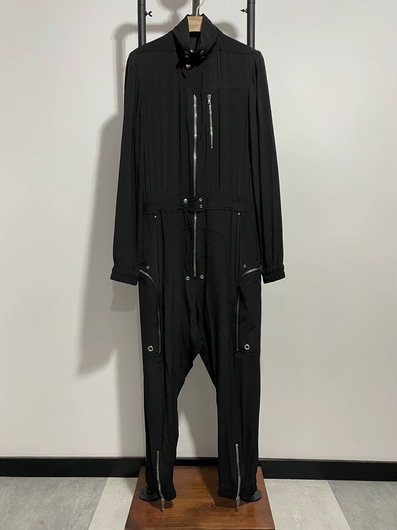 Rick Owens Rick Owens Black Jumpsuit Size US 31 - 1 Thumbnail