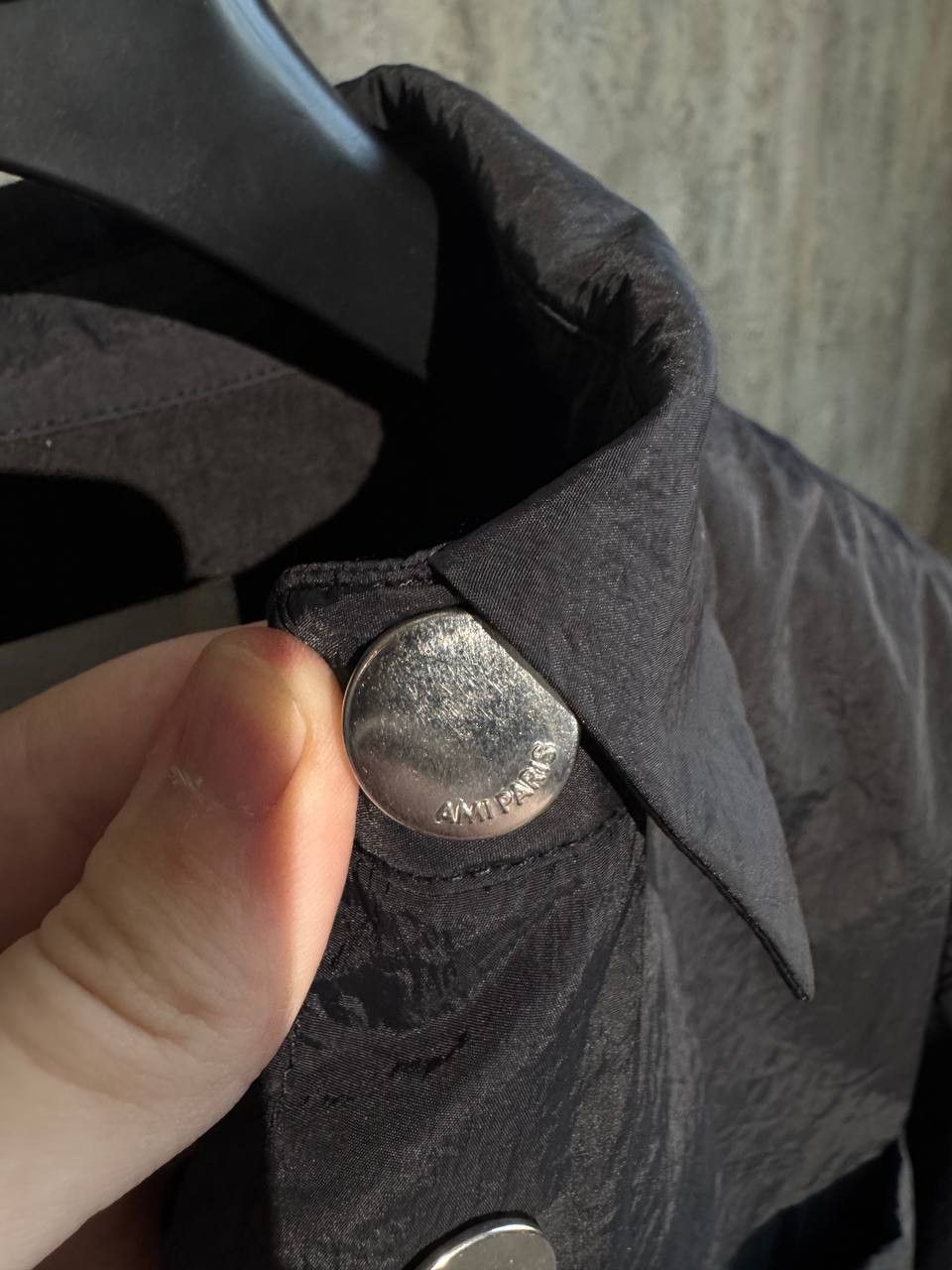 AMI Ami Paris Stud Heart Padded Overshirt Size US L / EU 52-54 / 3 - 7 Thumbnail
