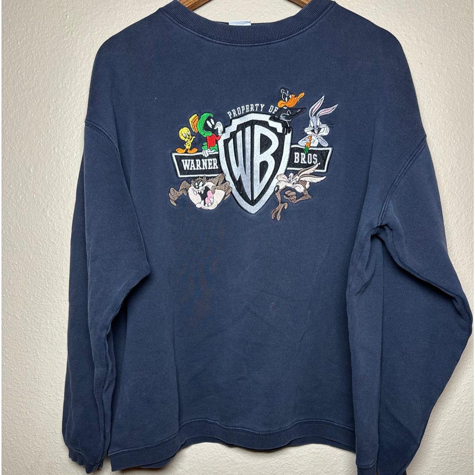 Harley Davidson 🌀 Warner Bros x Harley-Davidson Sweatshirt – Size L Size L / US 10 / IT 46 - 1 Thumbnail
