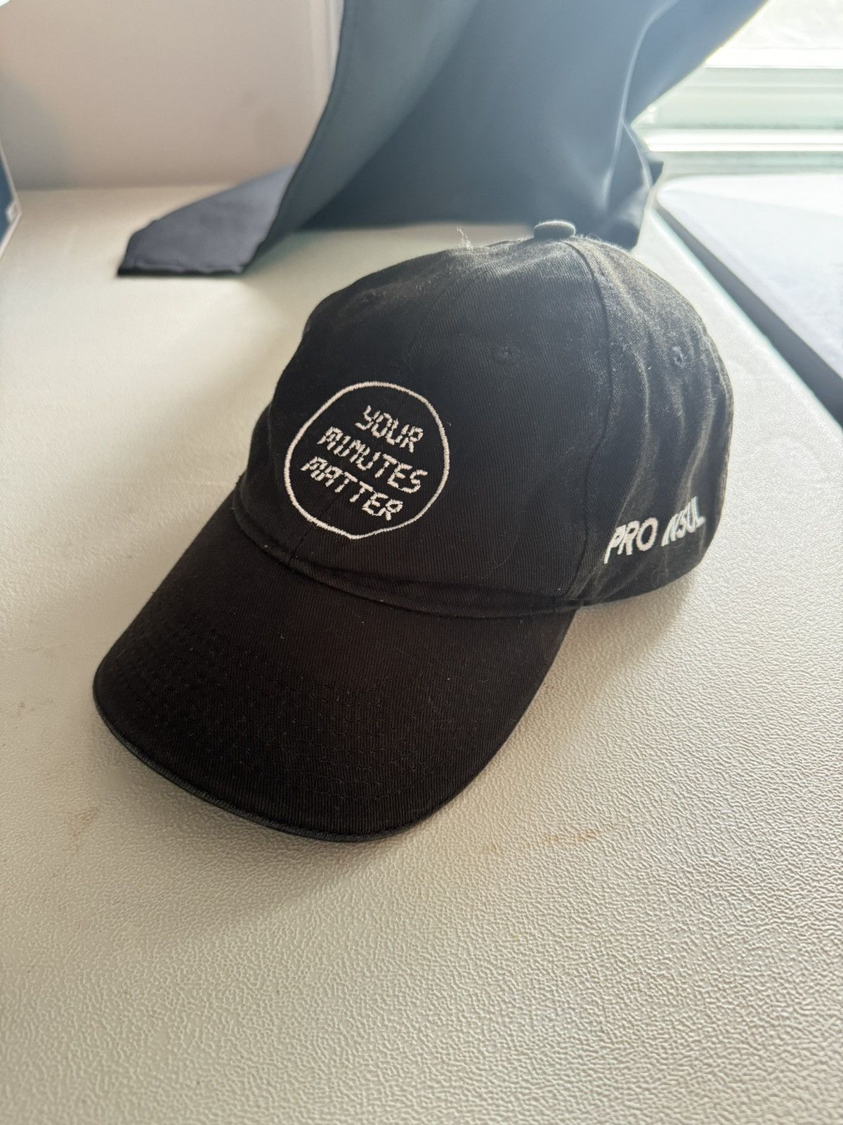 Vintage Your Minutes Mater Black Custom Hat PRO INSUL Size ONE SIZE - 1 Thumbnail