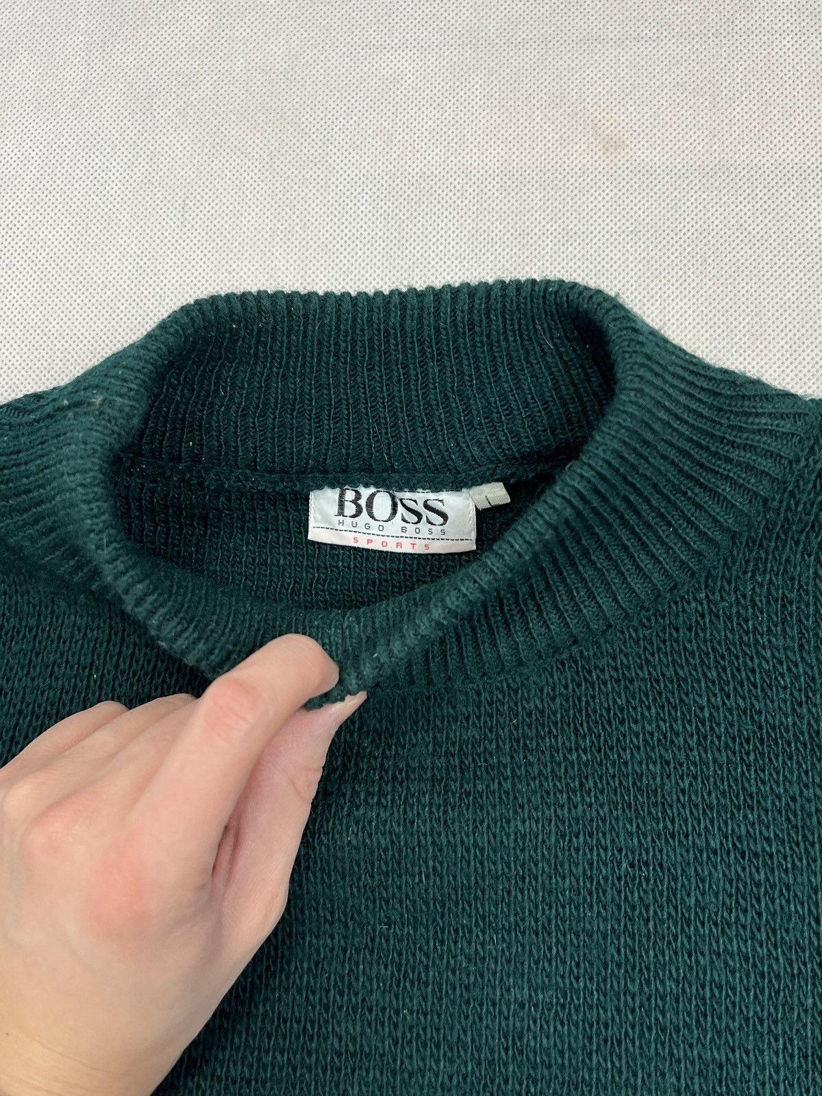 Hugo Boss × Vintage Rare Sweater Hugo Boss Vintage 80’s 90’s boxy fit 69x67 Size US XXL / EU 58 / 5 - 3 Thumbnail