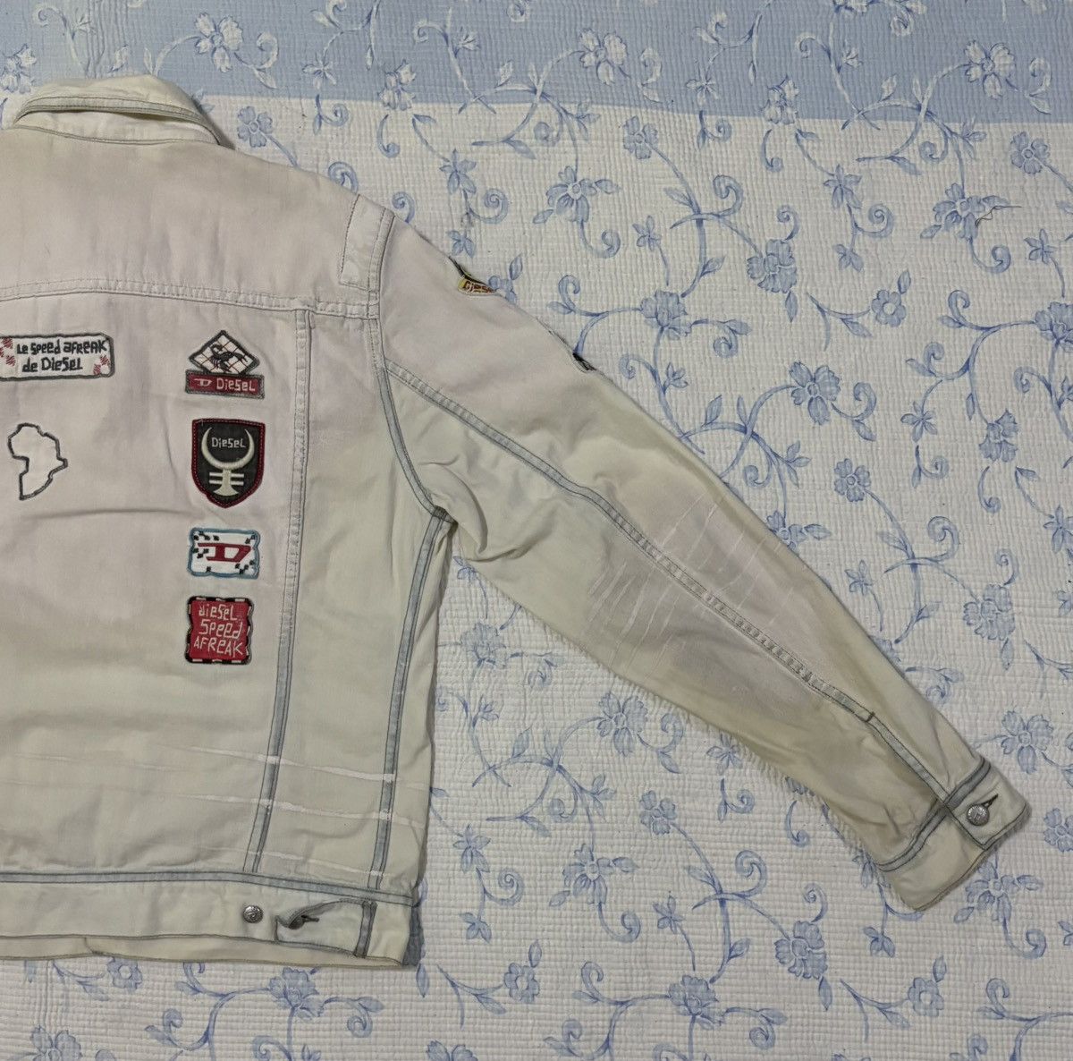 Diesel Diesel White Denim Type 3 Design Size US L / EU 52-54 / 3 - 10 Thumbnail