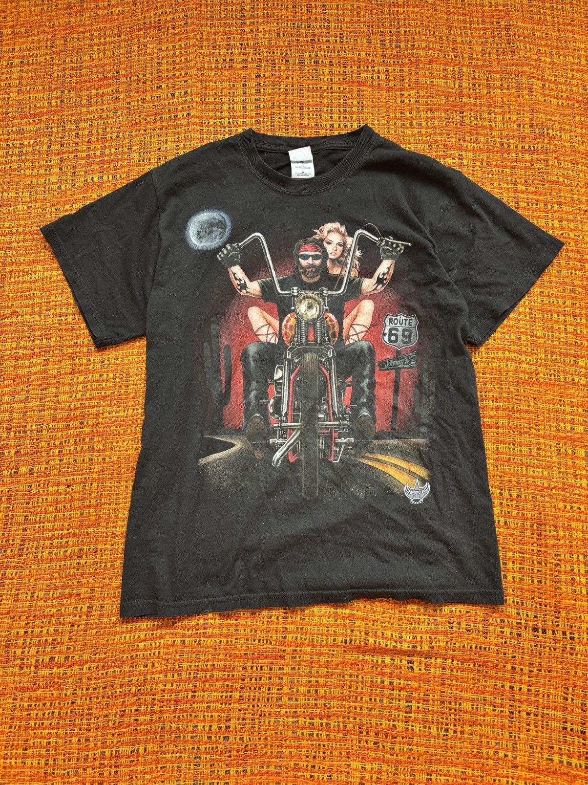 Other y2k route 69 AOP biker t shirt Size US M / EU 48-50 / 2 - 1 Thumbnail