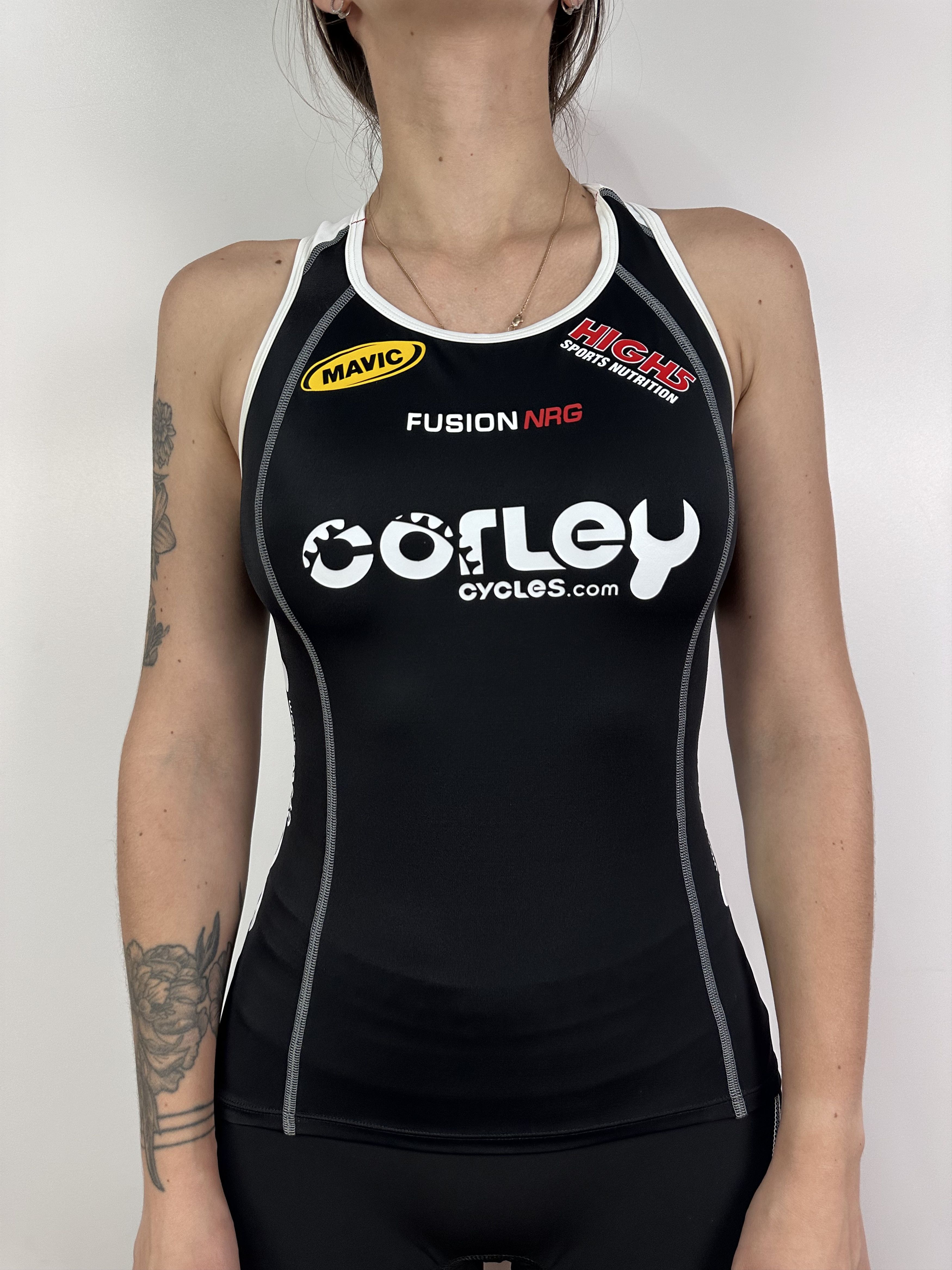Other Fusion NRG Triathlon Tri Jersey Pro Corley Mavic High 5 Size S / US 4 / IT 40 - 1 Thumbnail