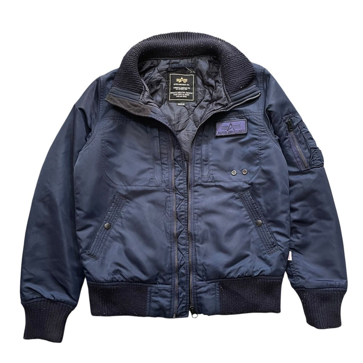 【最終値下】【大きめサイズ】超美品！アルファ B-15D フライトジャケット 楽天市場】フライトジャケット b-15d（ブランドアルファ