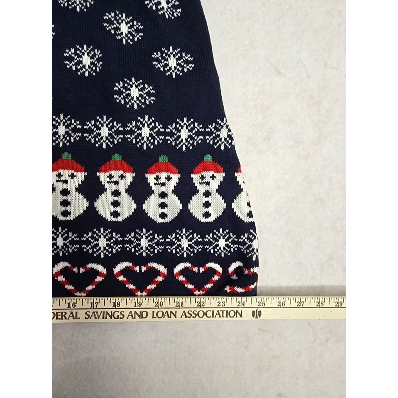 Vintage Derek Heart Womens A Line Christmas Skirt Mini Snowmen Blue L Junior Skirt Clothing Womens Size 36" / US 14 / IT 50 - 5 Thumbnail