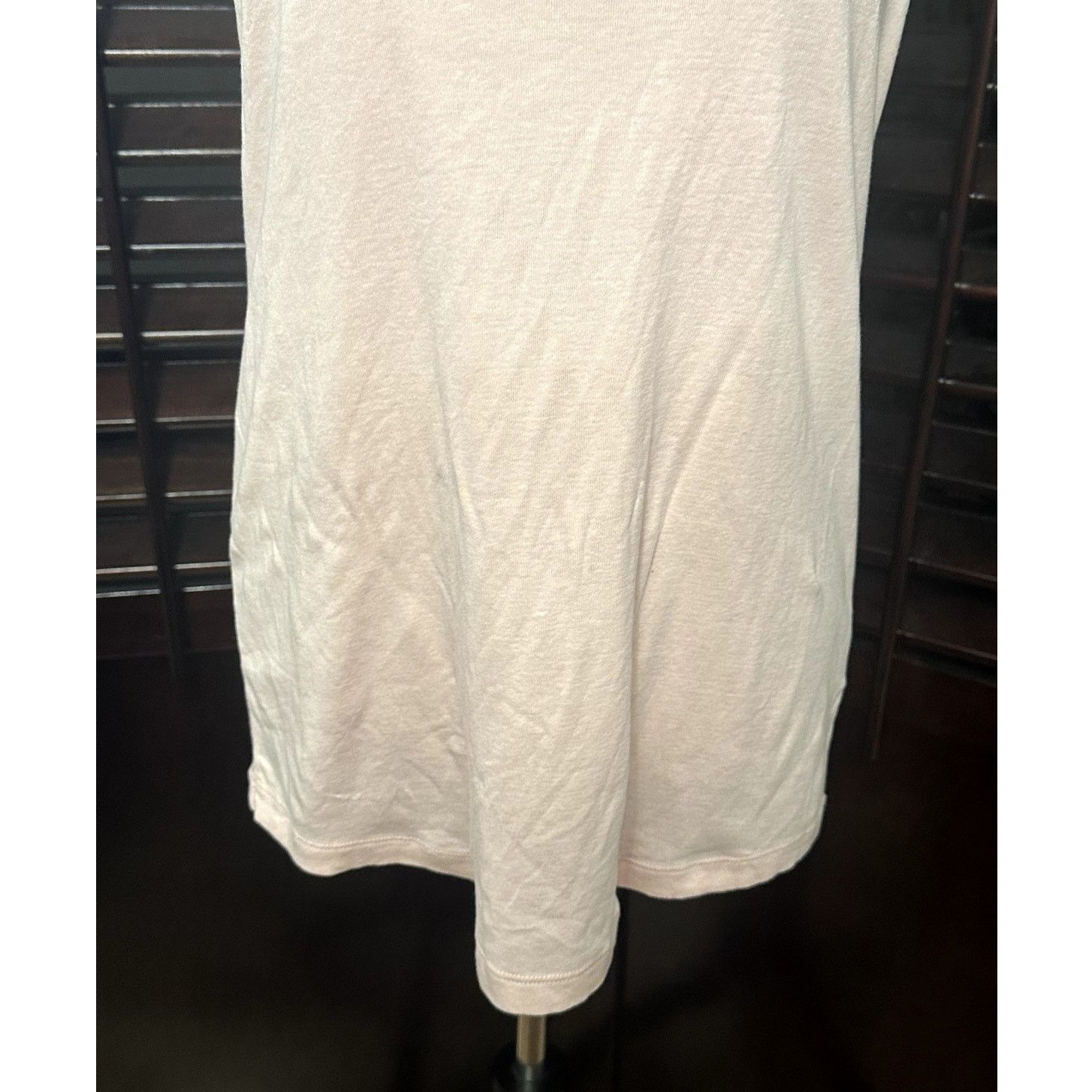 Other Caslon Women's Pink Crew Neck 100% Cotton Tank Top L NWOT Size L / US 10 / IT 46 - 3 Thumbnail