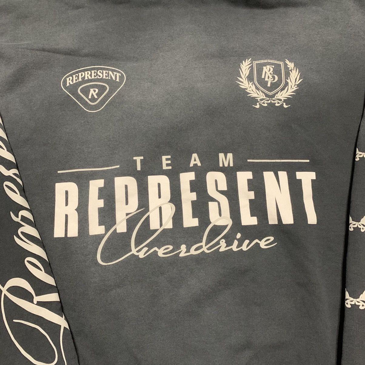 Represent Clo. Represent Small World Championship Stained Black Hoodie Size US S / EU 44-46 / 1 - 3 Thumbnail