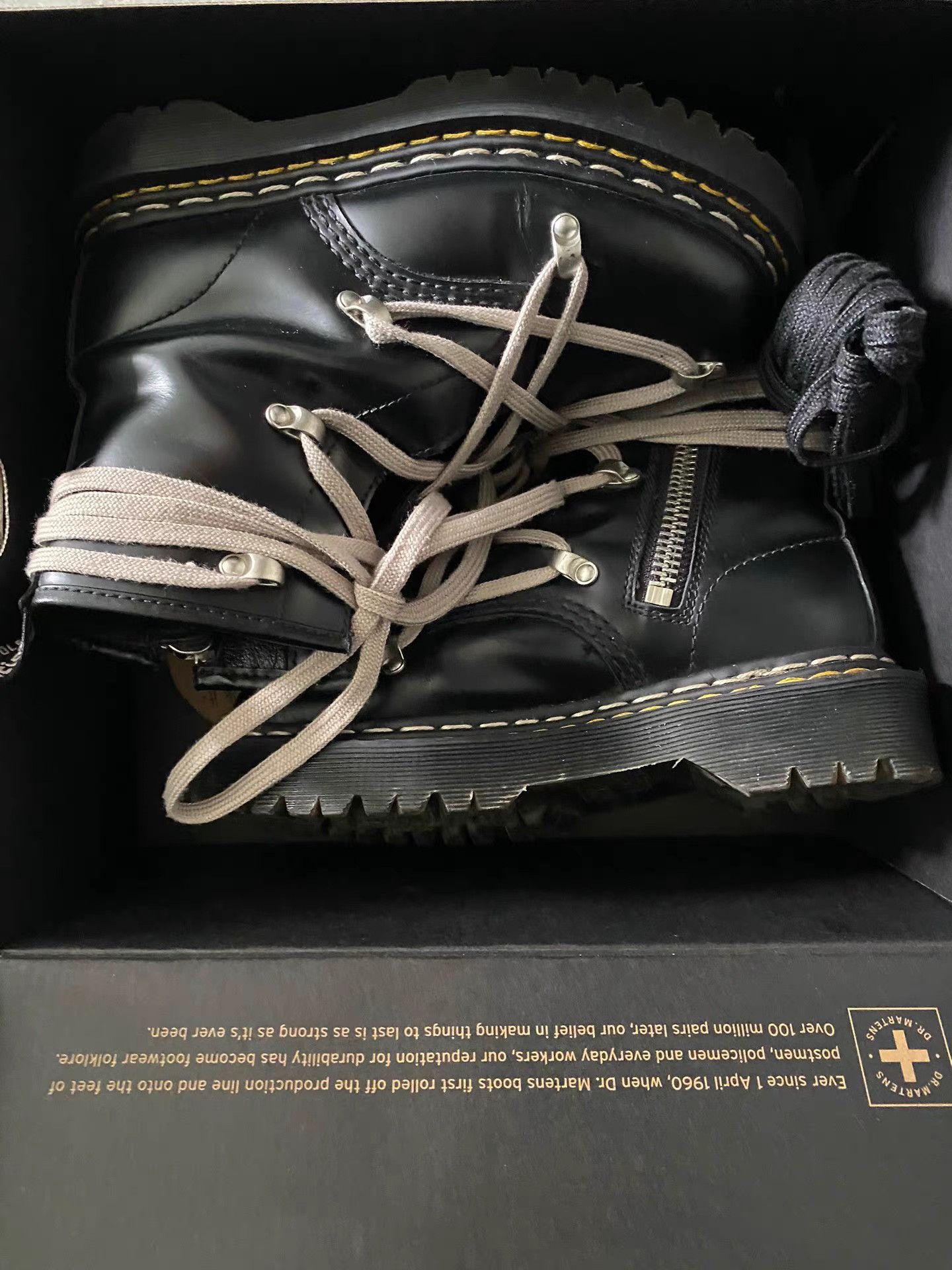 Rick Owens Rick Owens x Dr. Martens boots Size US 6.5 / IT 36.5 - 6 Thumbnail