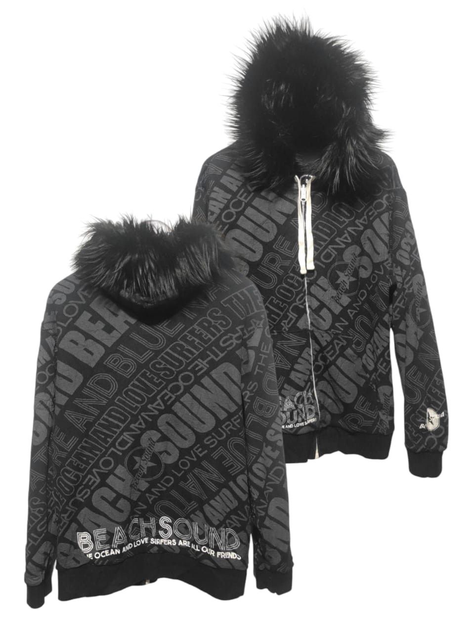 14th Addiction Beach Sound Reversible Zip Fur Hoodie LGB style Size US L / EU 52-54 / 3 - 2 Thumbnail