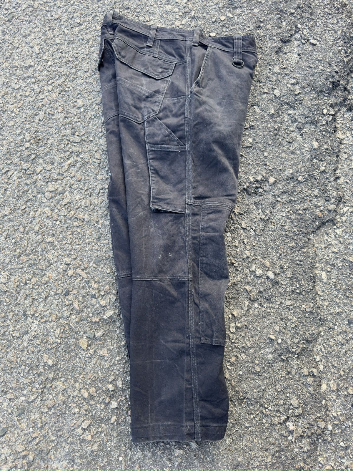 Japanese Brand CARPANTER DOUBLE KNEE PANTS STREETWEAR Size US 33 - 11 Thumbnail