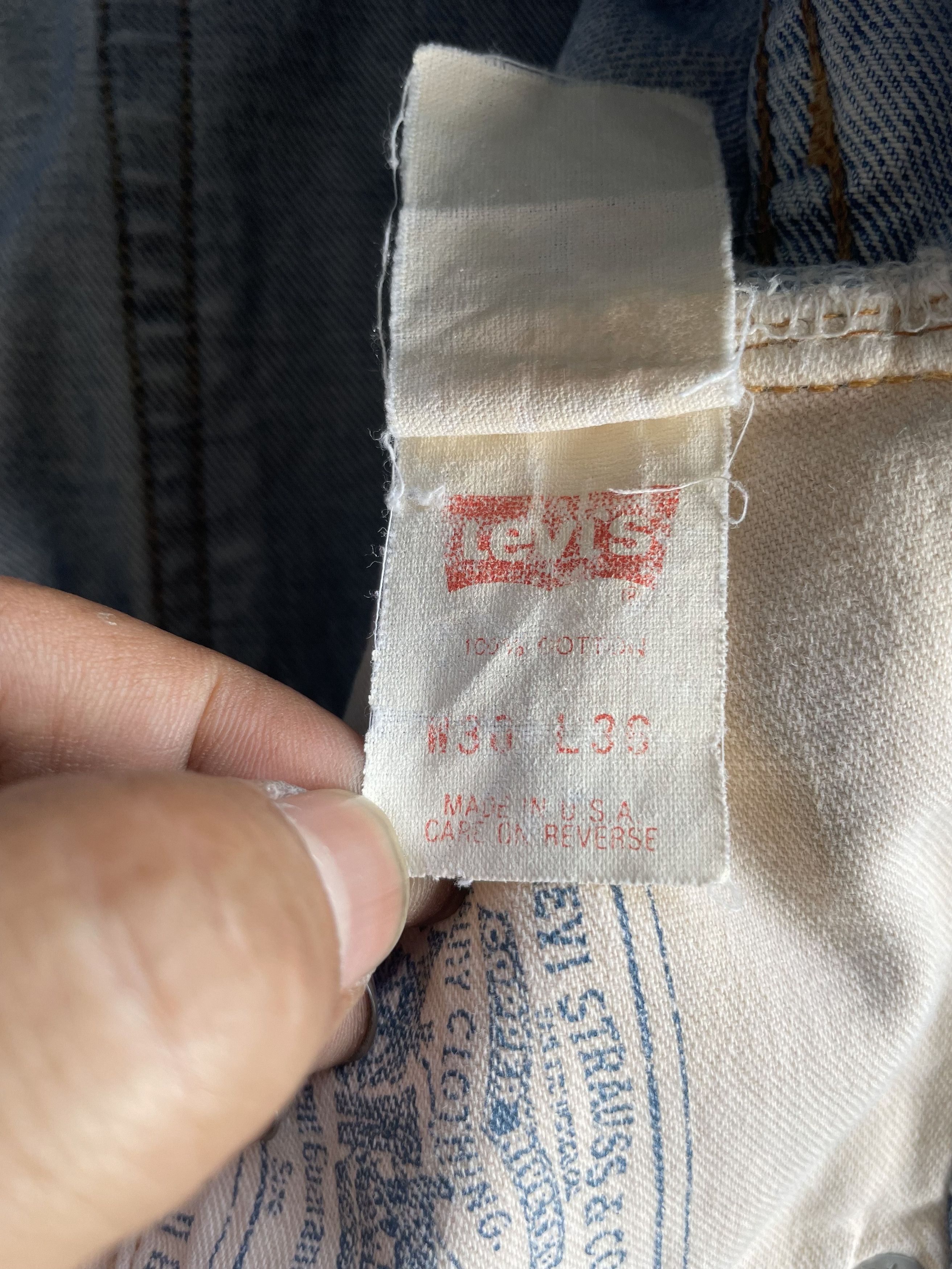 Levi's Vintage 1994 Levis 501 Redline USA Size US 29 - 10 Thumbnail