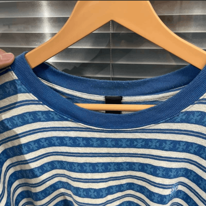 Chrome Hearts Chrome Hearts Striped Crew Neck Short Sleeve T-shirt Size US M / EU 48-50 / 2 - 5 Thumbnail