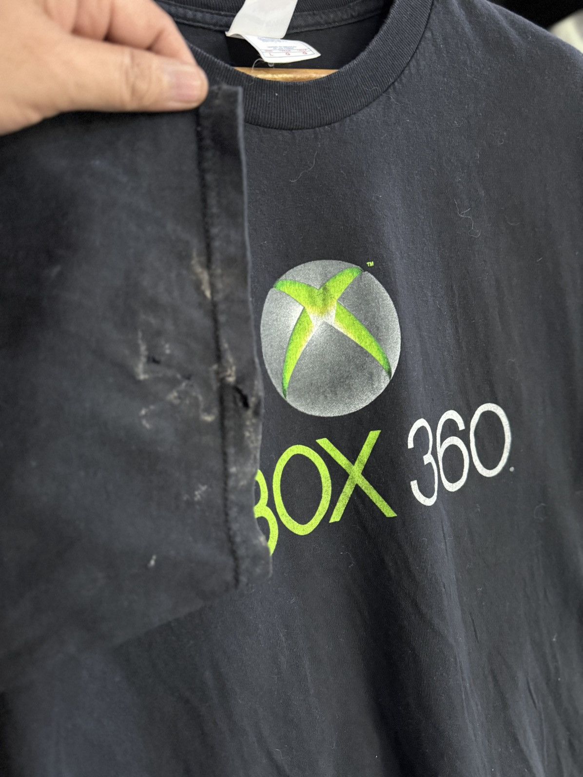 Optic Gaming Thrashed Vintage Xbox 360 Promo Faded Tee Size US L / EU 52-54 / 3 - 5 Thumbnail