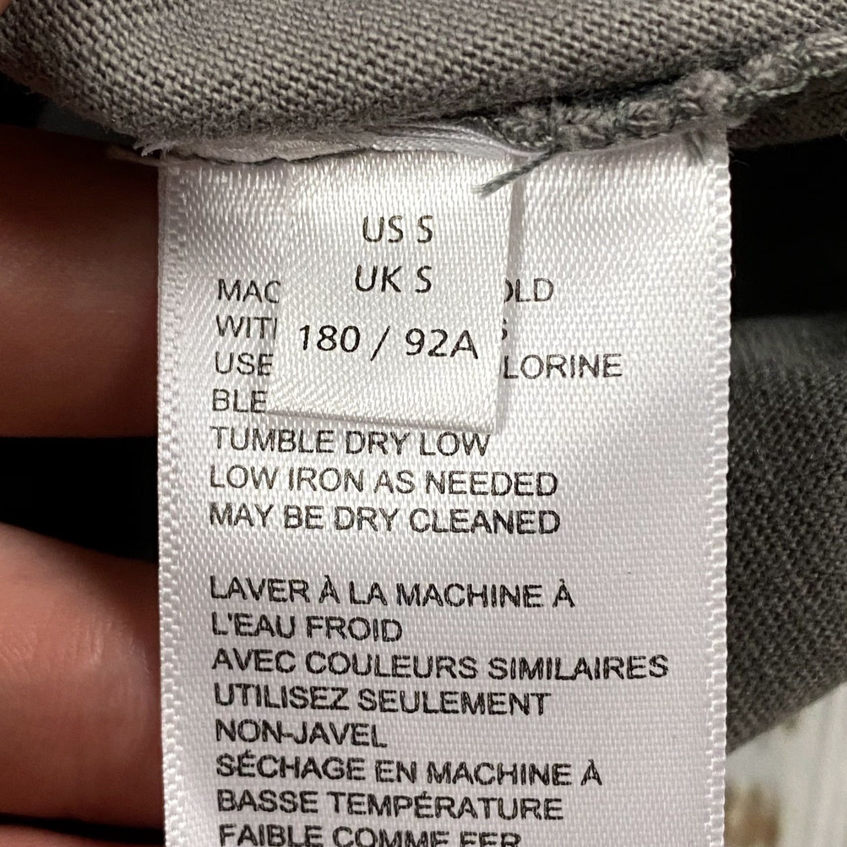 Urban Outfitters URBAN OUTFITTERS Long Sleeve Shirt Gray Greek Key Design Small Mens Size US S / EU 44-46 / 1 - 4 Thumbnail