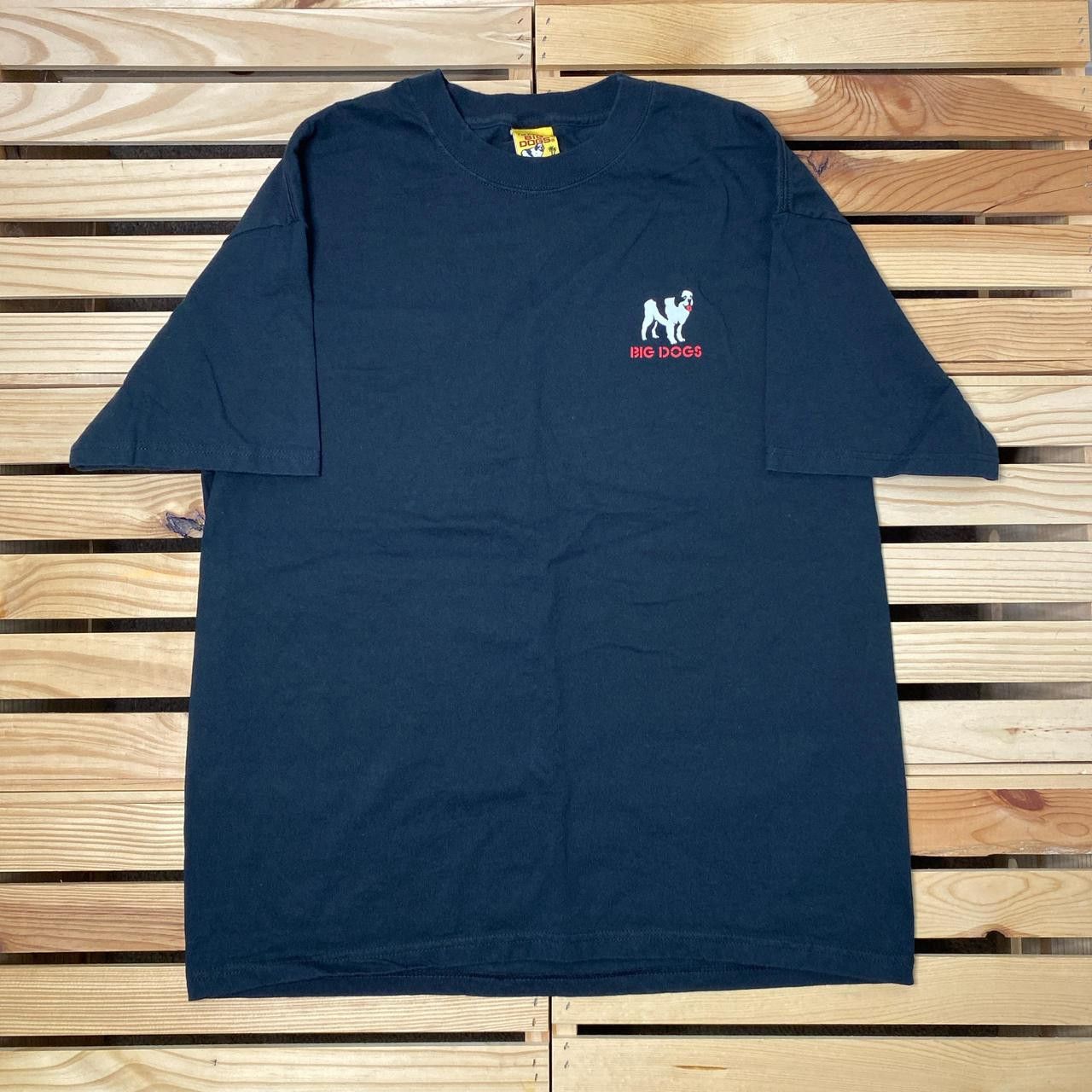 Big Dogs Vintage Big Dogs Black Funny Alcohol Tee Size Large Size US L / EU 52-54 / 3 - 2 Thumbnail
