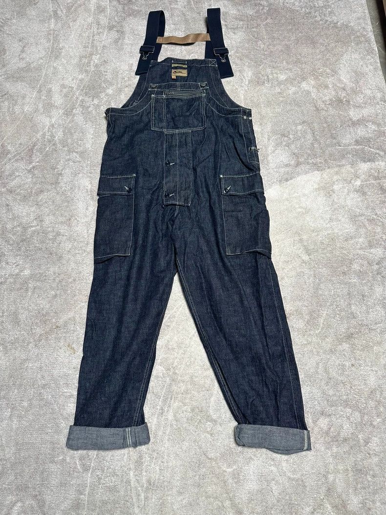 Nigel Cabourn Nigel Cabourn x Lybro moleskin denim docking