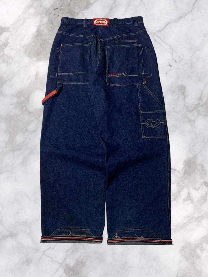 JNCO × Southpole 2000's Ecko Carpenter hiphop denim y2k Size US 35 - 1 Thumbnail