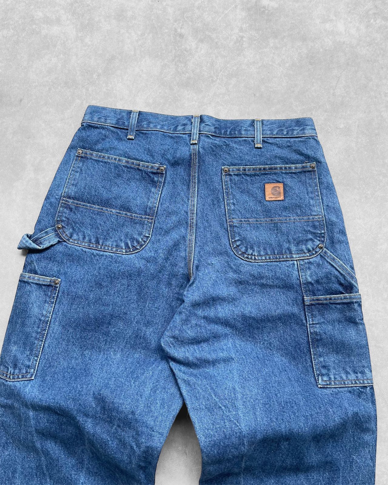Carhartt Darkstone Carhartt Double Knee Pant B73-DST Size US 35 - 7 Thumbnail
