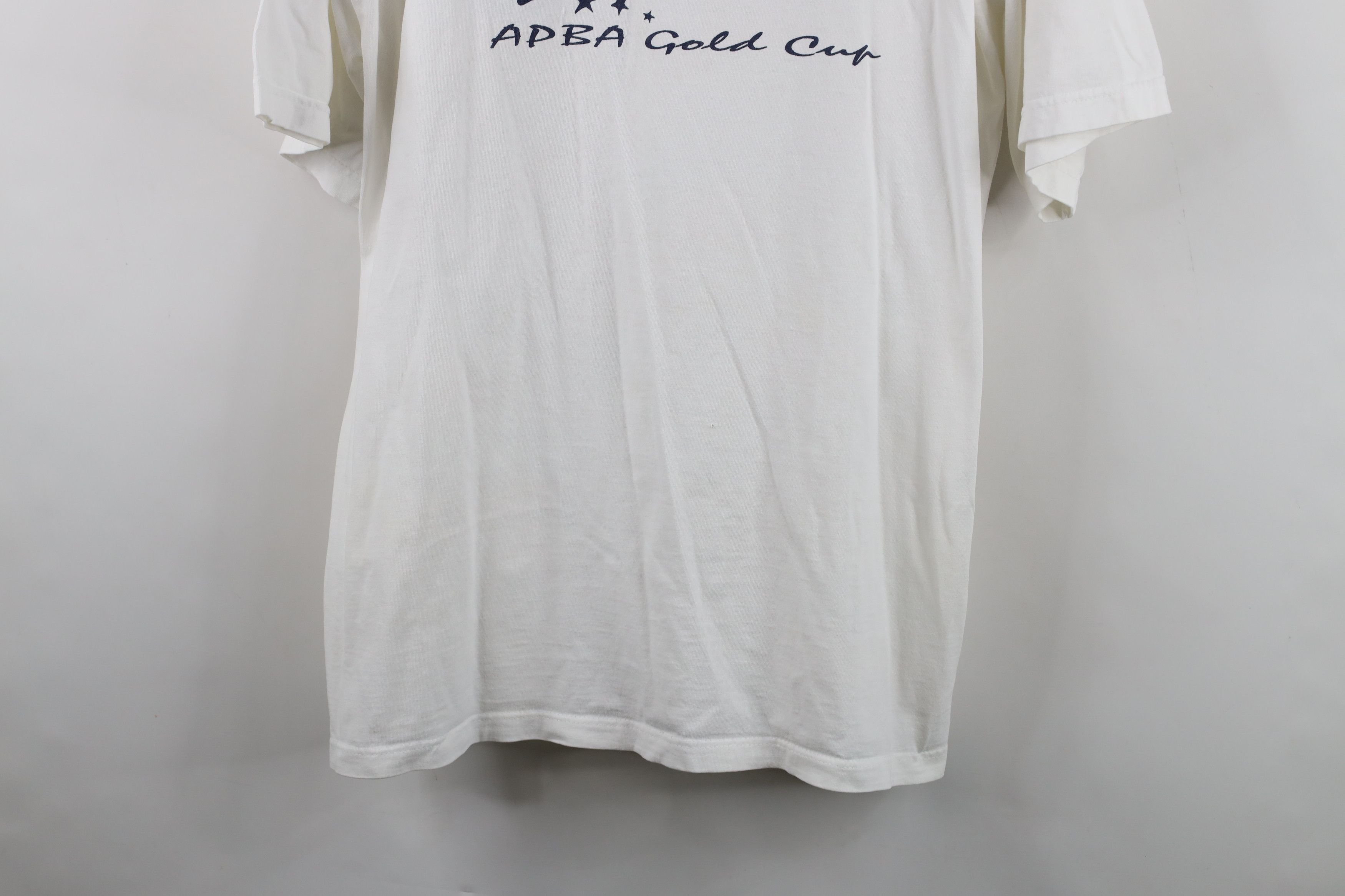 Vintage Vintage 90s Streetwear Cup Boat Racing T-Shirt White USA Size US XXL / EU 58 / 5 - 3 Thumbnail