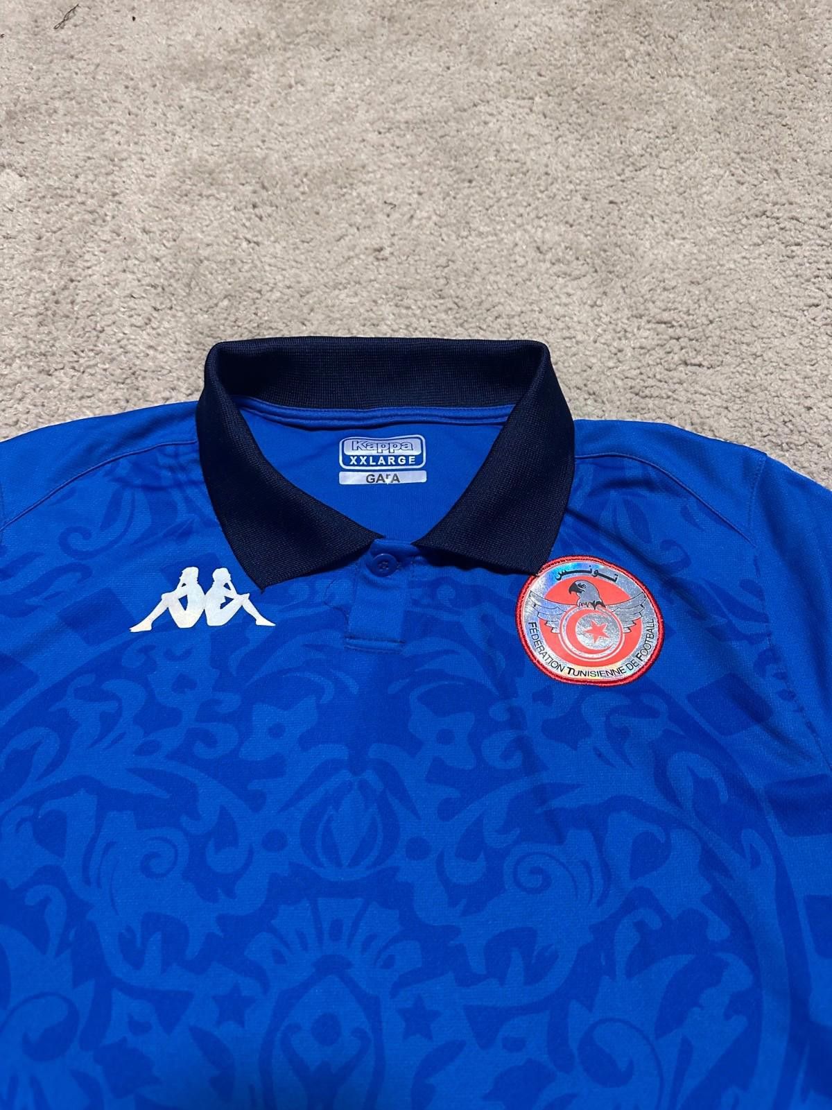 Kappa TUNISIA 2023/24 3RD FOOTBALL SHIRT SOCCER JERSEY KAPPA XXL Size US XXL / EU 58 / 5 - 4 Thumbnail