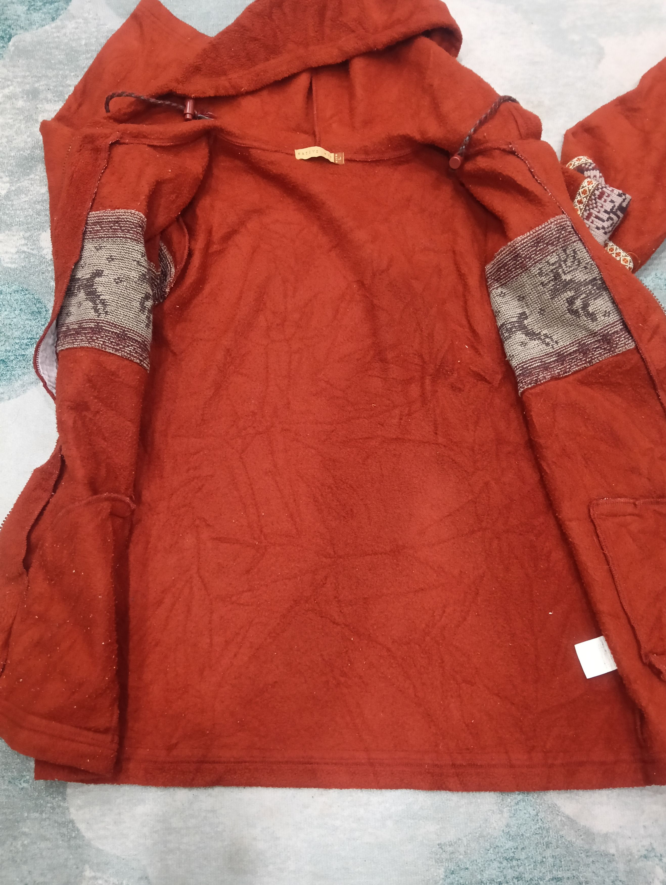 Japanese Brand × Native Vintage Sakuraya Shoji Fleece Hooded Jacket Size US L / EU 52-54 / 3 - 5 Thumbnail