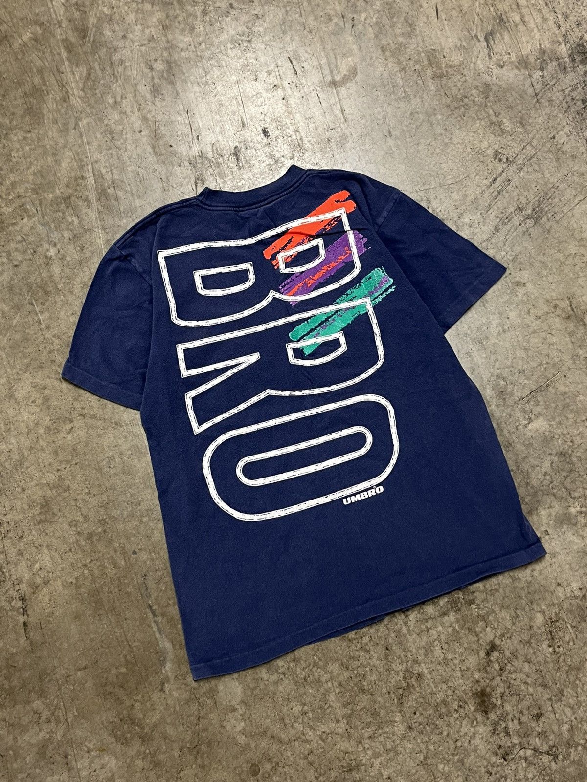 Umbro × Vintage Vintage soccer Umbro tee shirt hype rare y2k 90s graphic Size US M / EU 48-50 / 2 - 2 Thumbnail