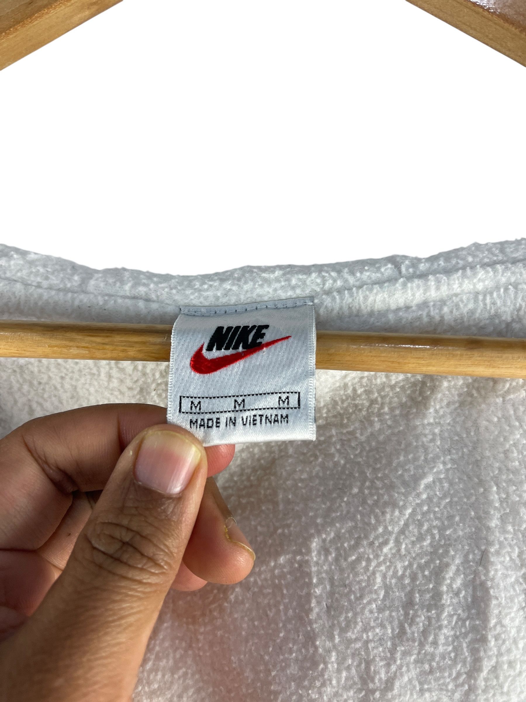 Nike Vintage Nike Big Swoosh Hooded Windbreaker Jacket Size US M / EU 48-50 / 2 - 14 Thumbnail