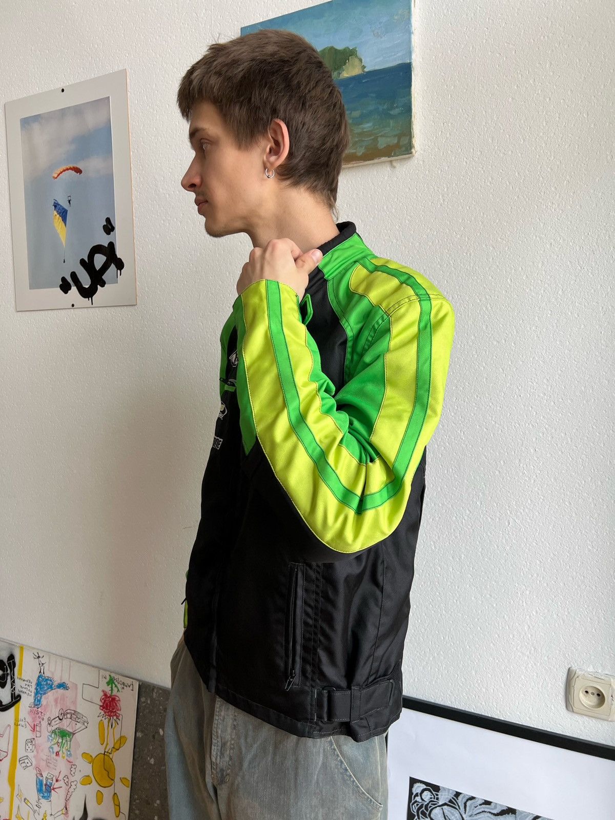 Vintage Racing vintage fast lane jacket Size US L / EU 52-54 / 3 - 14 Thumbnail