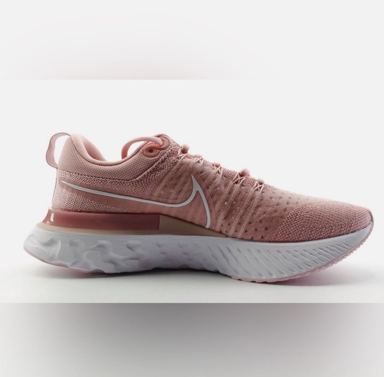 Nike NIKE REACT INFINITY RUN FLYKNIT 2 'PINK GLAZE' Run Sneaker Size US 8 / IT 38 - 4 Thumbnail