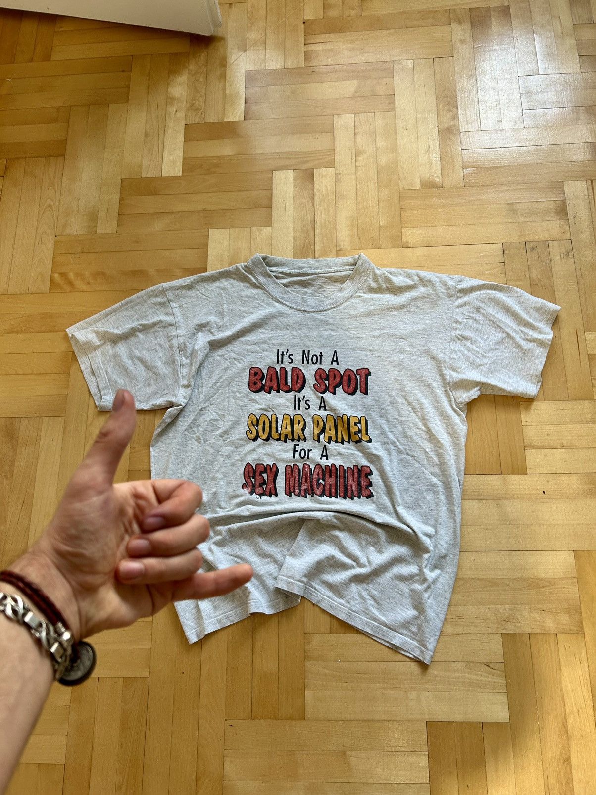 Vintage Solar Panel Bold Spot Sex Machine Tee Size US L / EU 52-54 / 3 - 1 Thumbnail