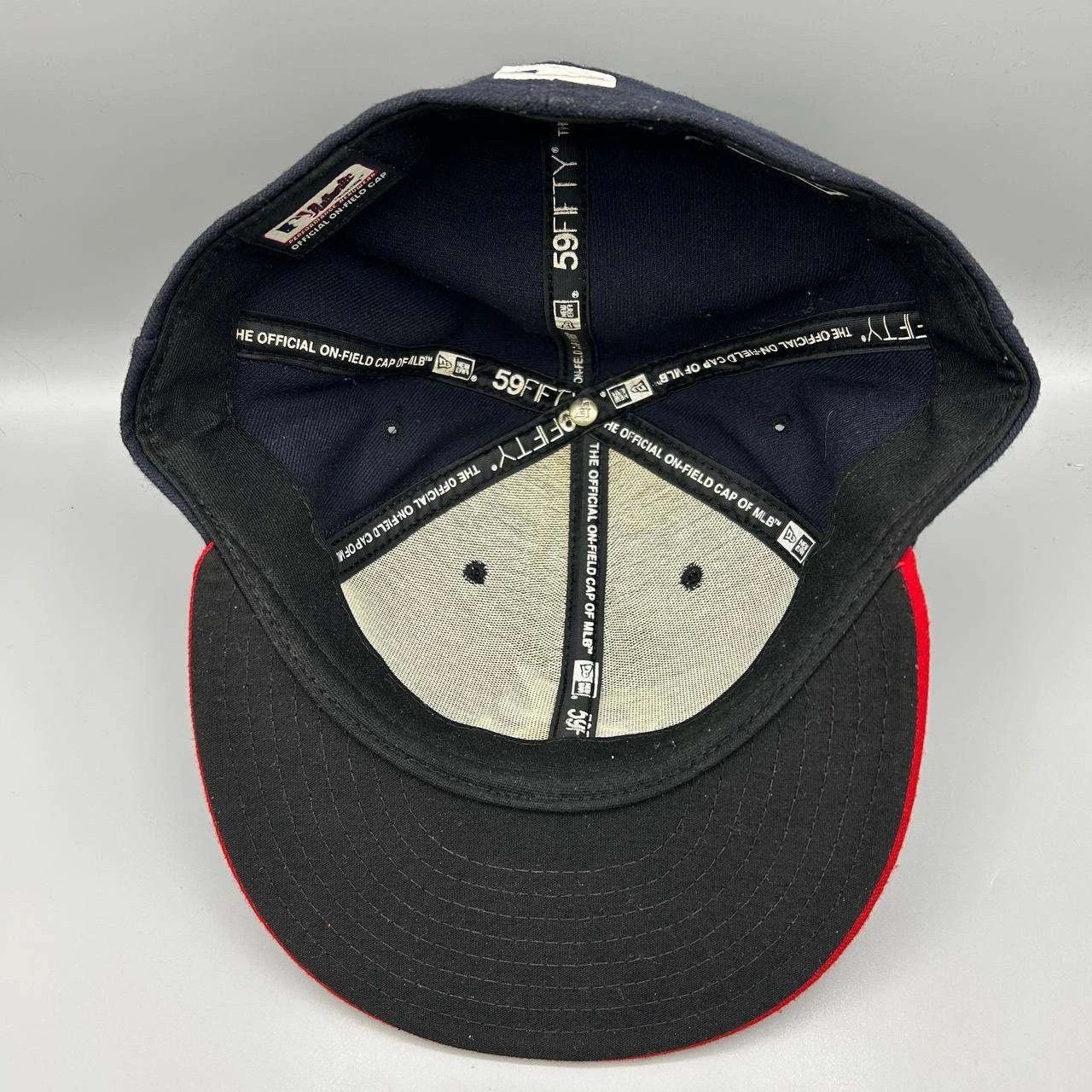 New Era Atlanta Braves Hat 8 Embroidered MLB 59Fifty New Era Fitted Size ONE SIZE - 4 Thumbnail