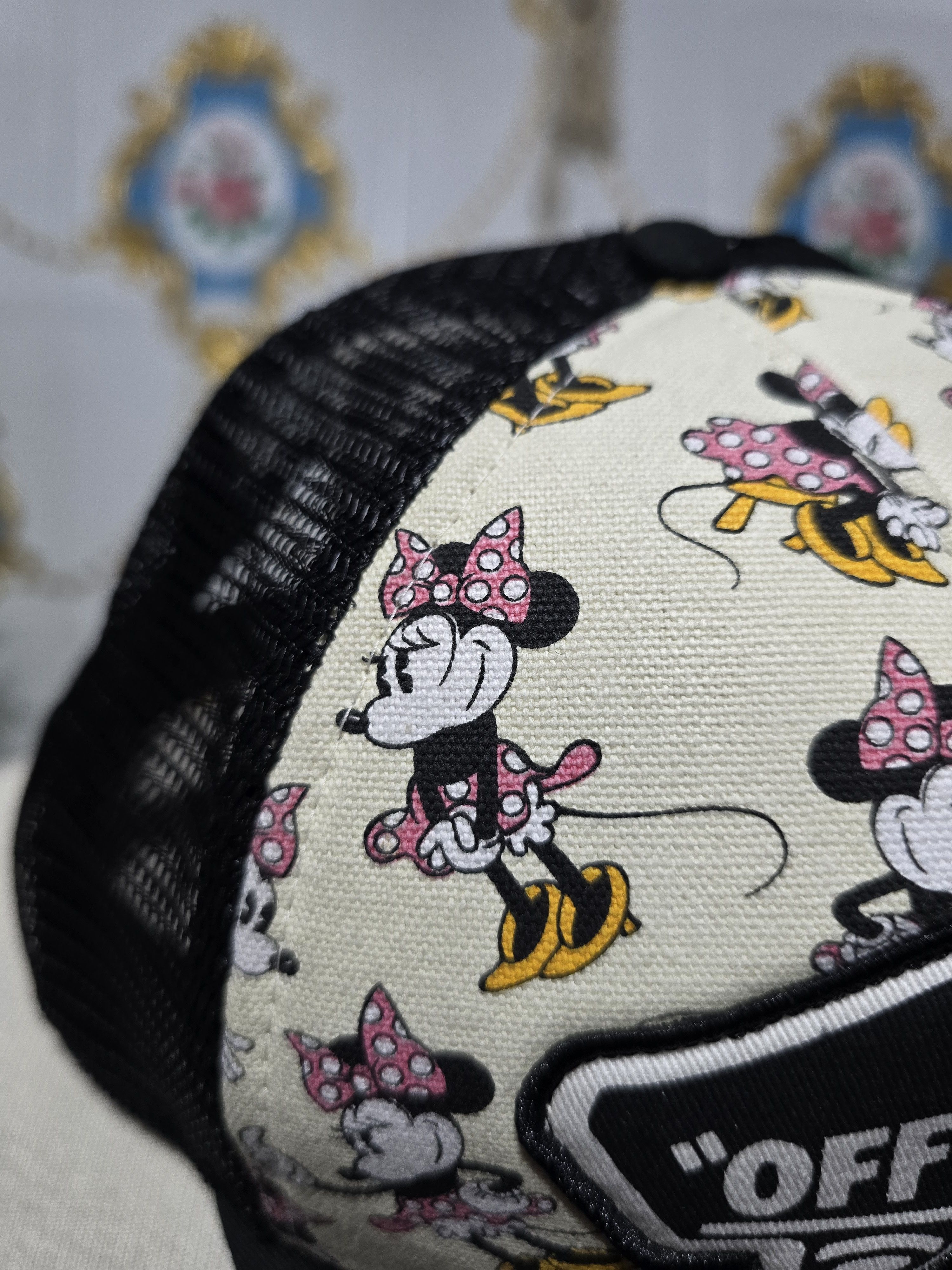 Disney × Vans Vans x Disney Minnie Mouse trucker hat .RARE. Onesize Size ONE SIZE - 3 Thumbnail